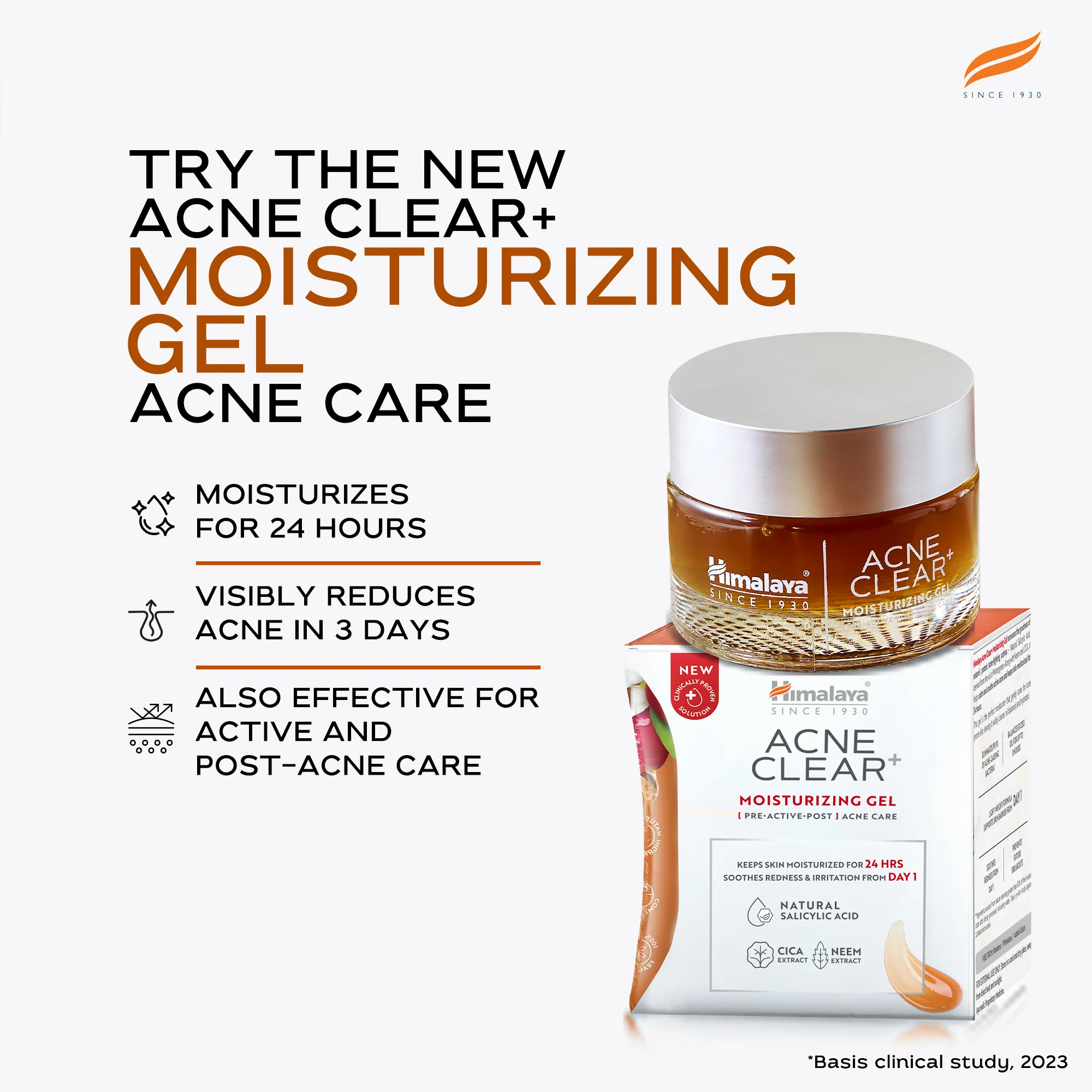 Acne Clear+ Moisturizing Gel - Image 9