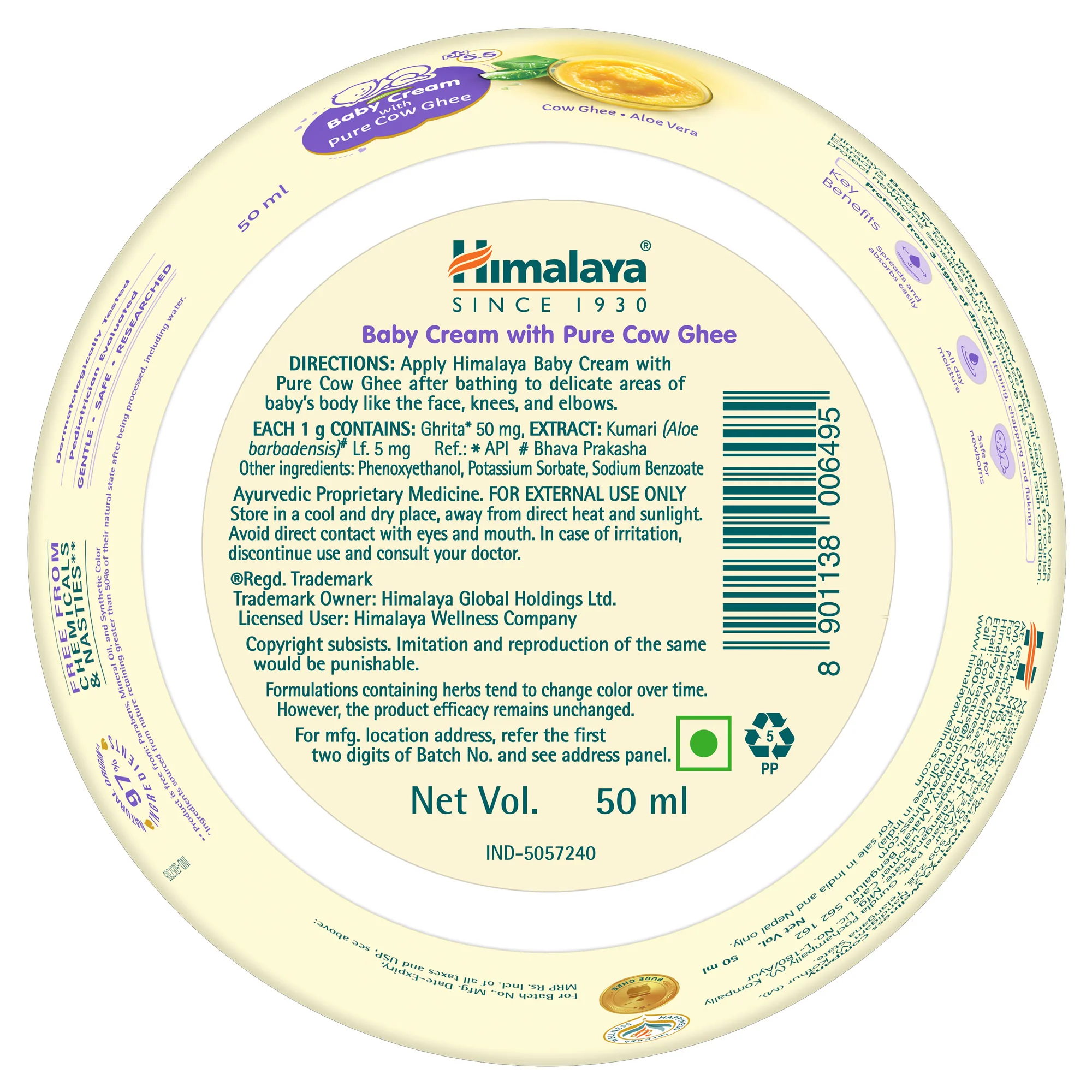 Baby Cream With Pure Cow Ghee - Image 3
