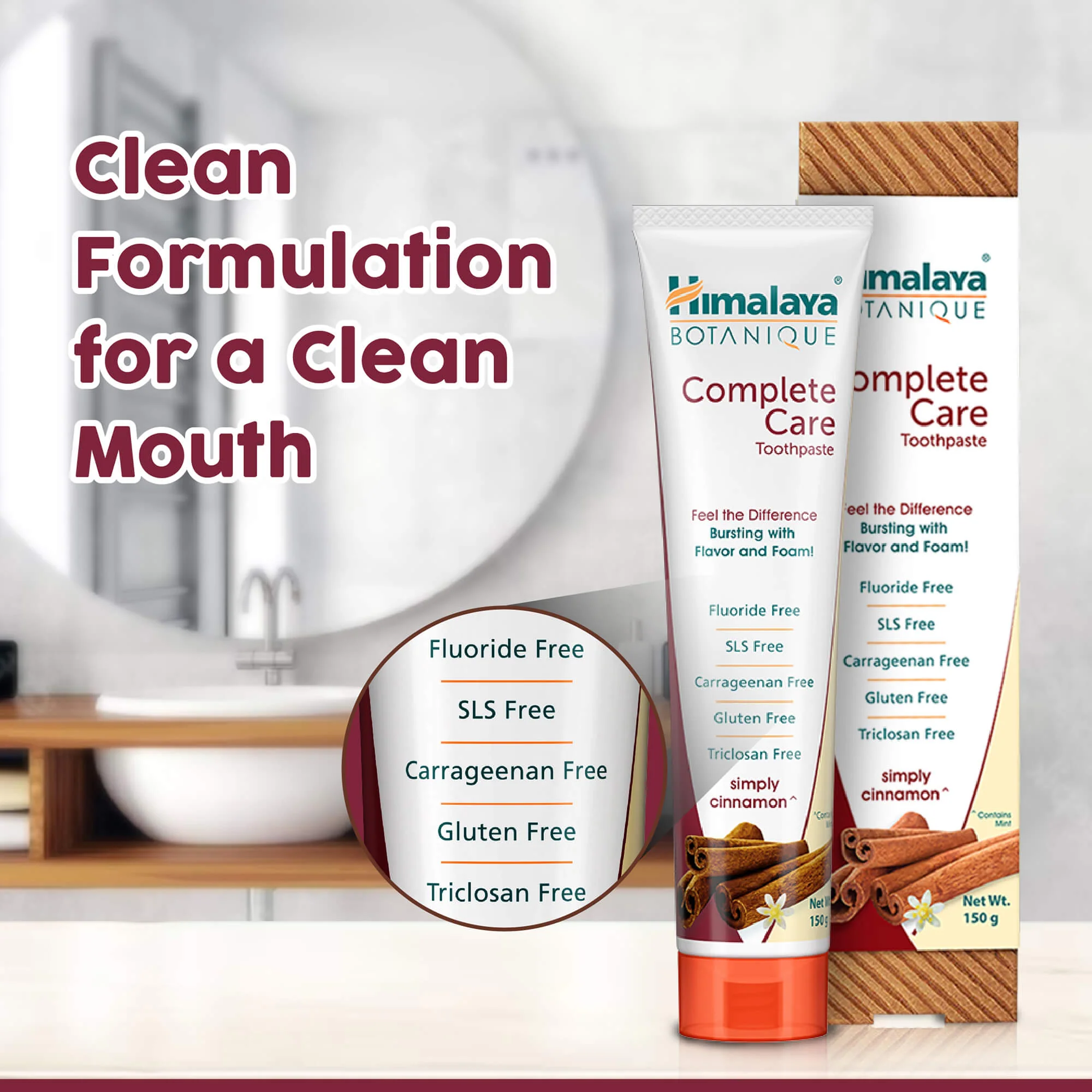 BOTANIQUE Complete Care Toothpaste (Simply Cinnamon) - Image 4