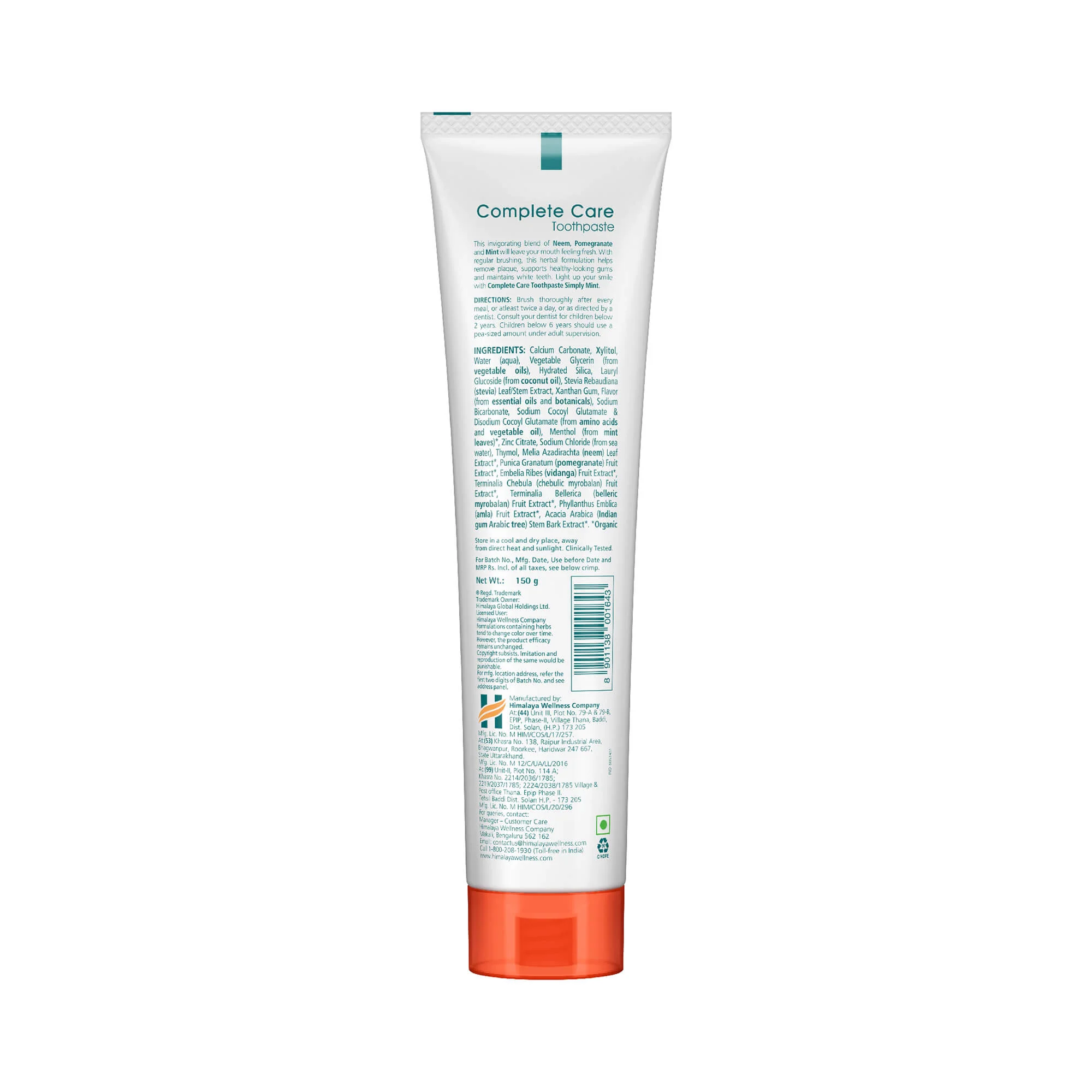 BOTANIQUE Complete Care Toothpaste (Simply Mint) - Image 3