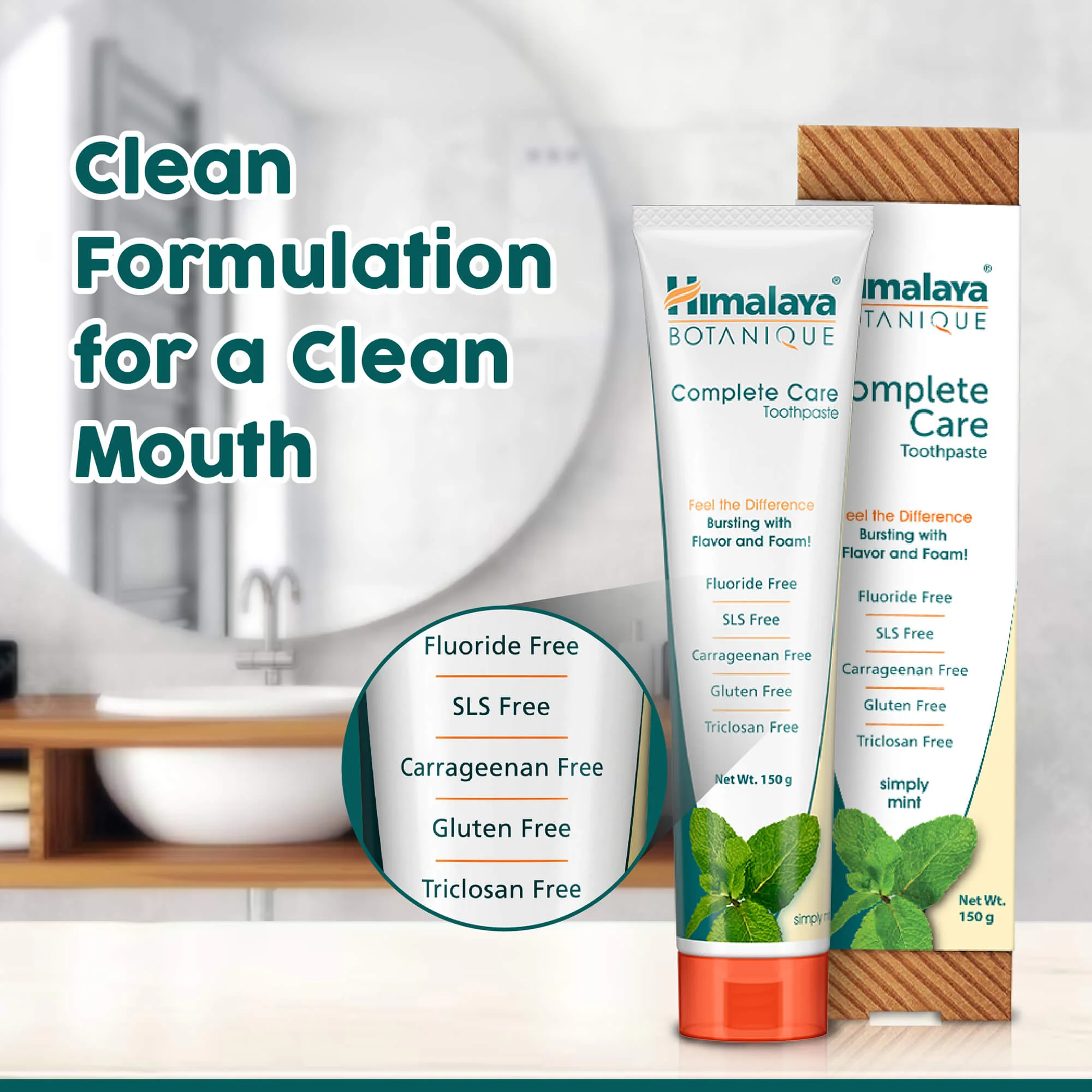 BOTANIQUE Complete Care Toothpaste (Simply Mint) - Image 4