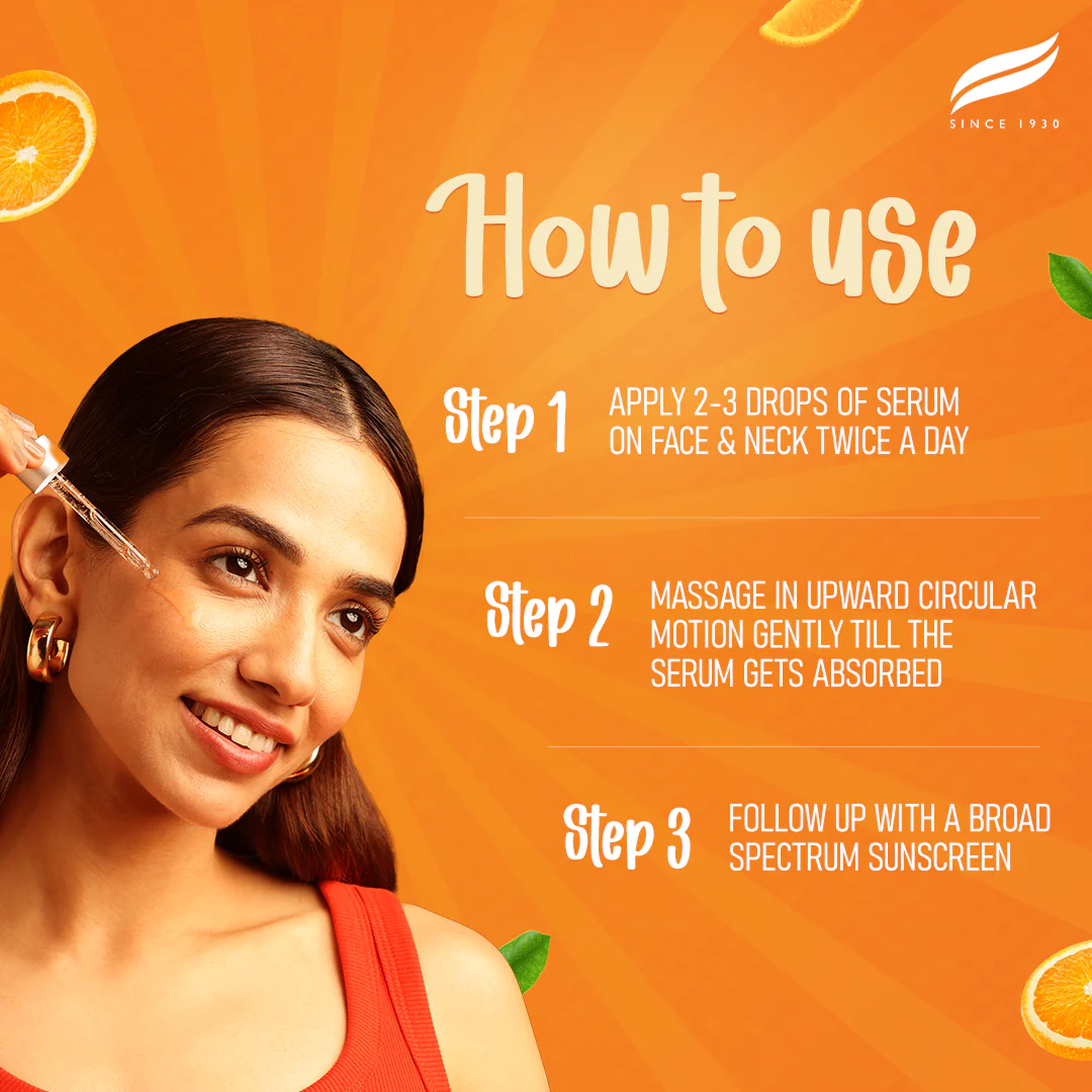 Brightening Vitamin C Orange Face Serum - Image 3