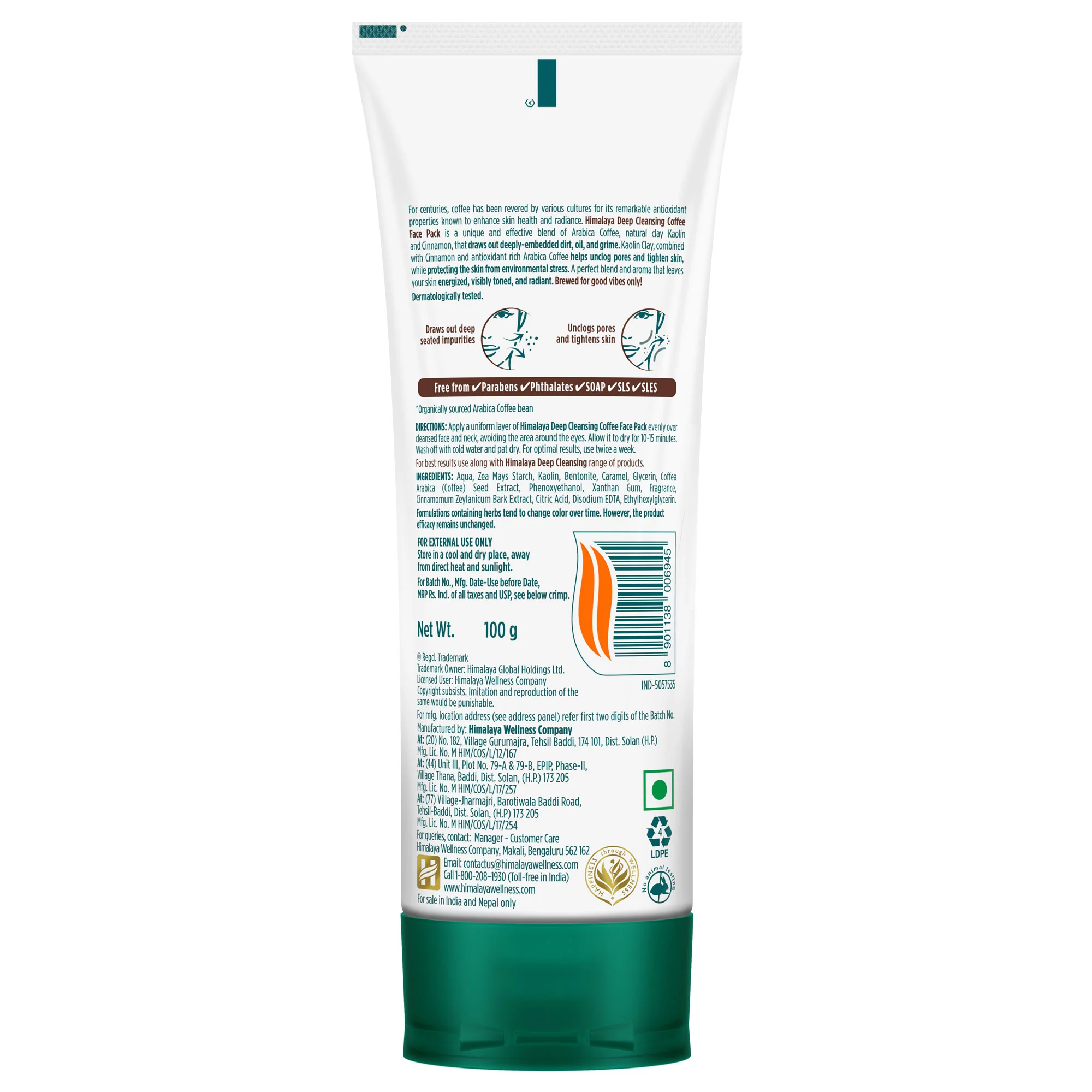 Deep Cleansing Coffee Face Pack - Image 3