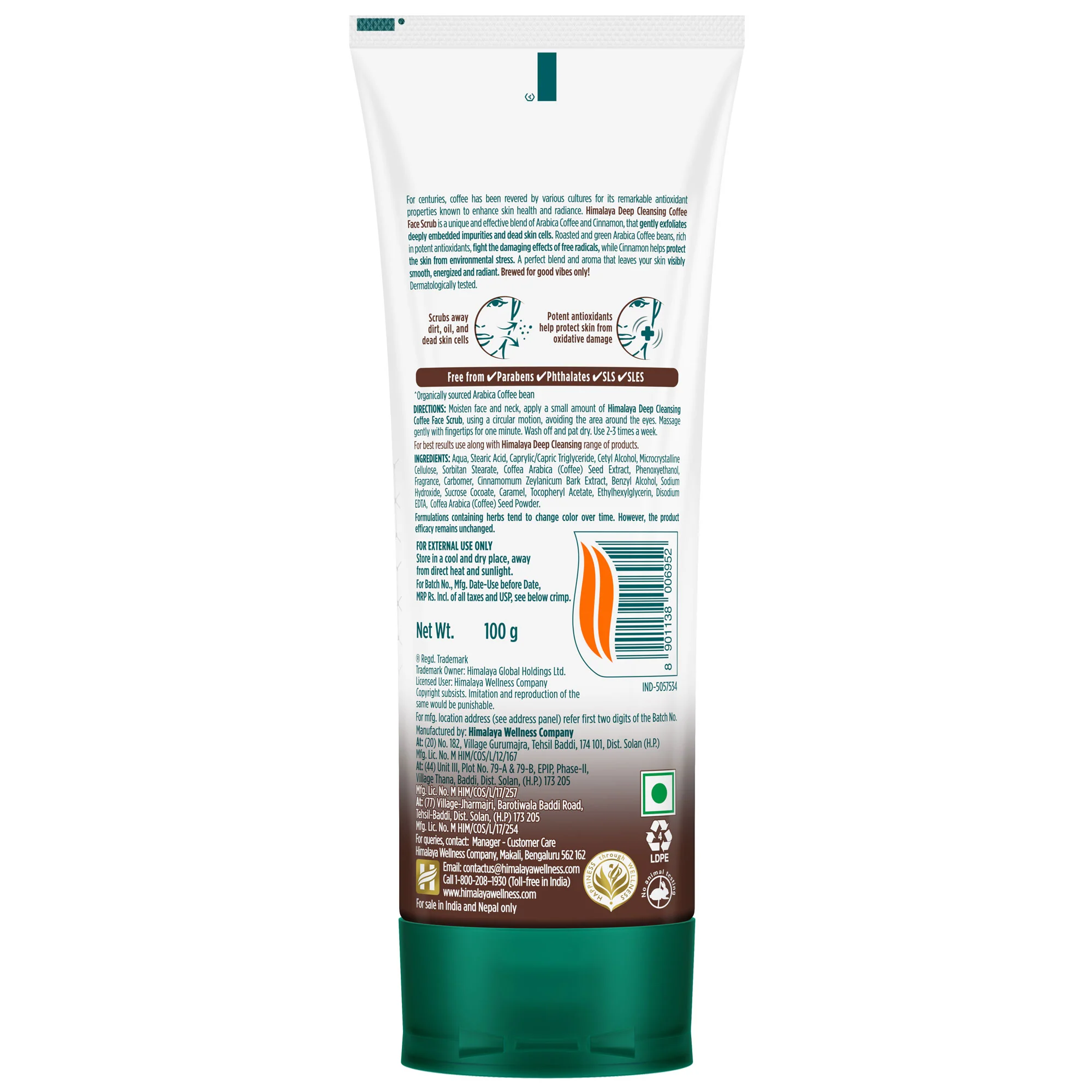 Deep Cleansing Coffee Face Scrub - Image 3