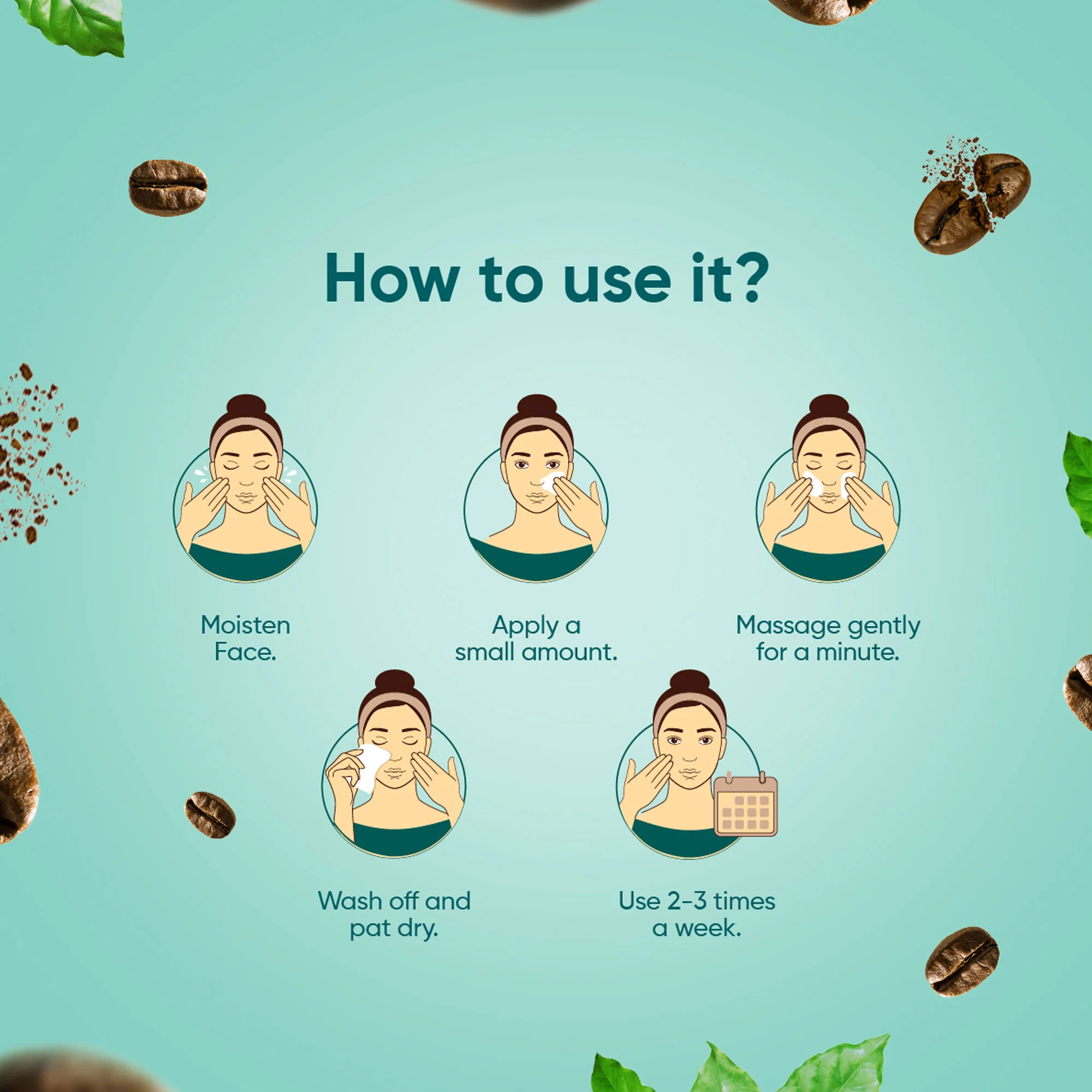 Deep Cleansing Coffee Face Scrub - Image 6
