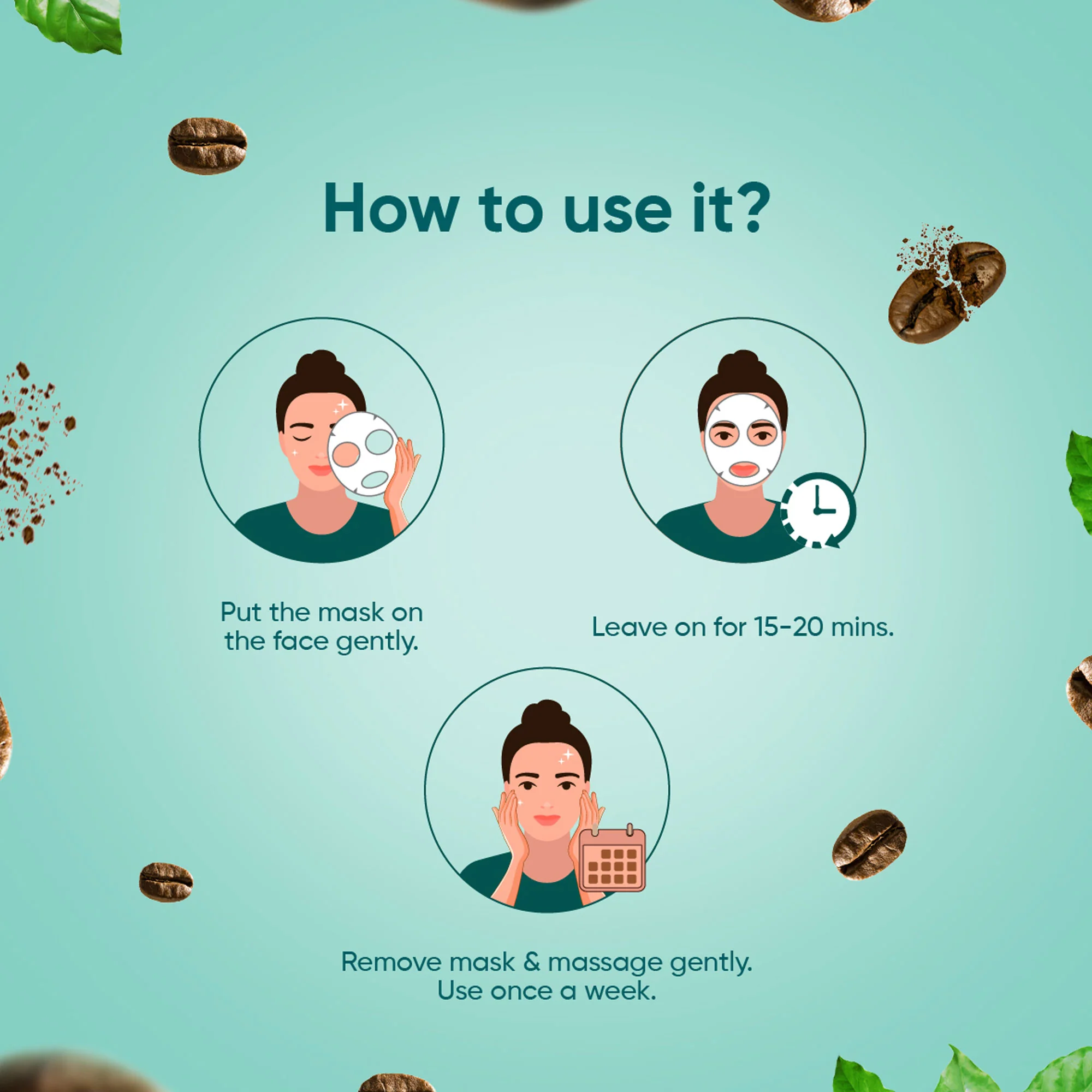 Energizing Coffee Sheet Mask - Image 6