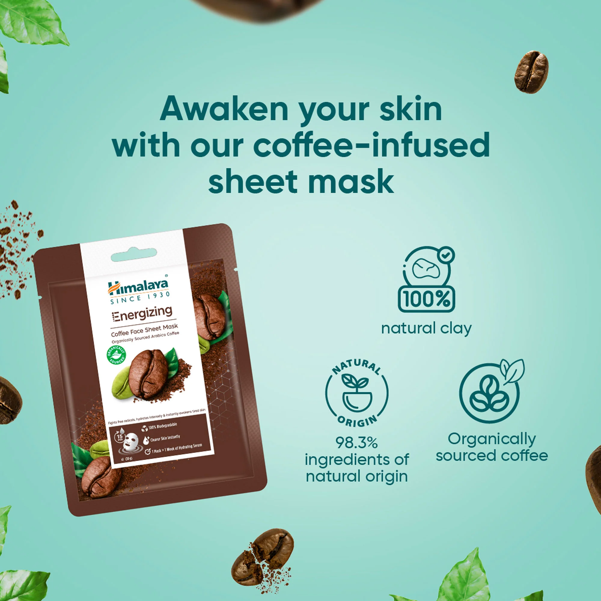 Energizing Coffee Sheet Mask - Image 7