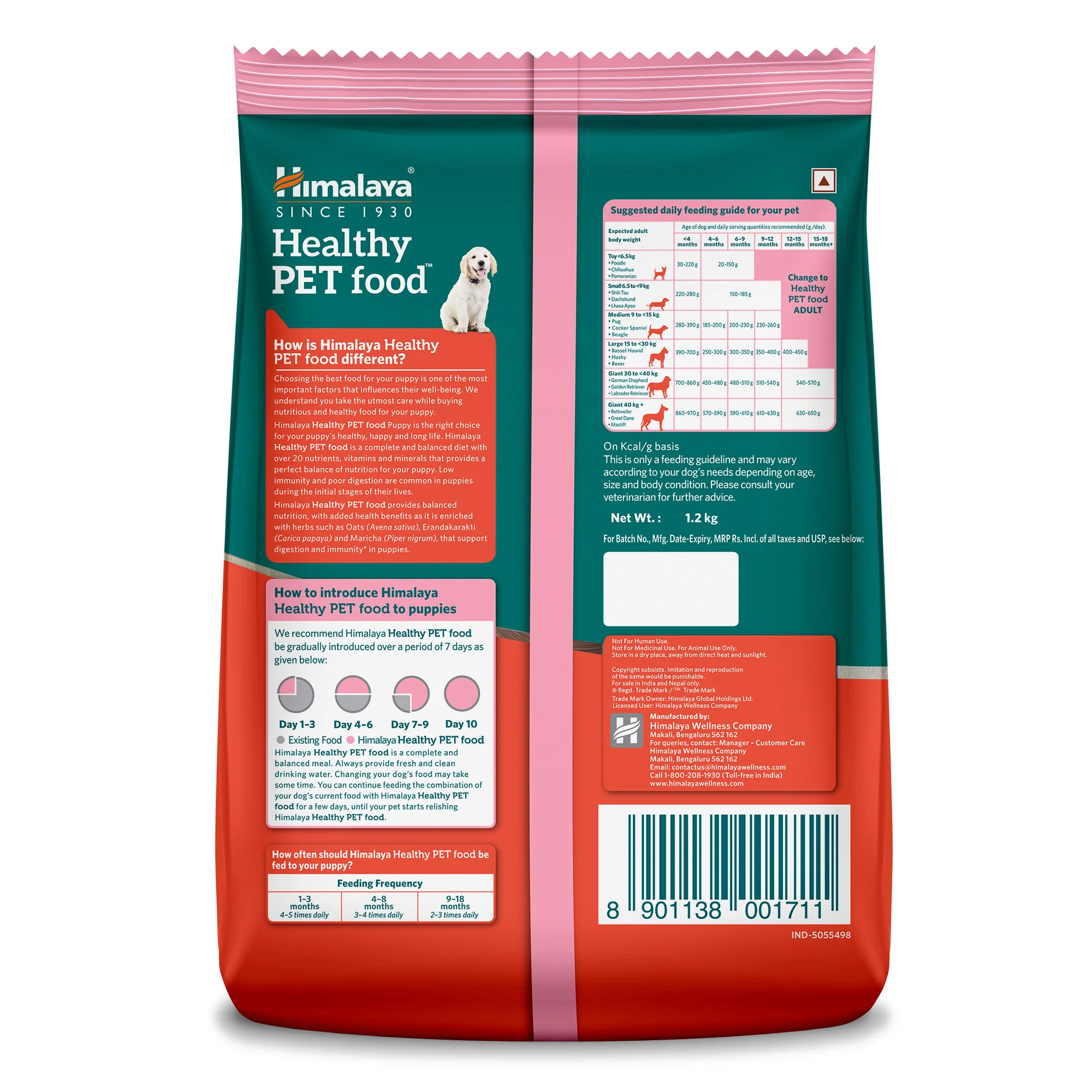 Healthy Pet Food Puppy - Chicken & Milk - Image 2