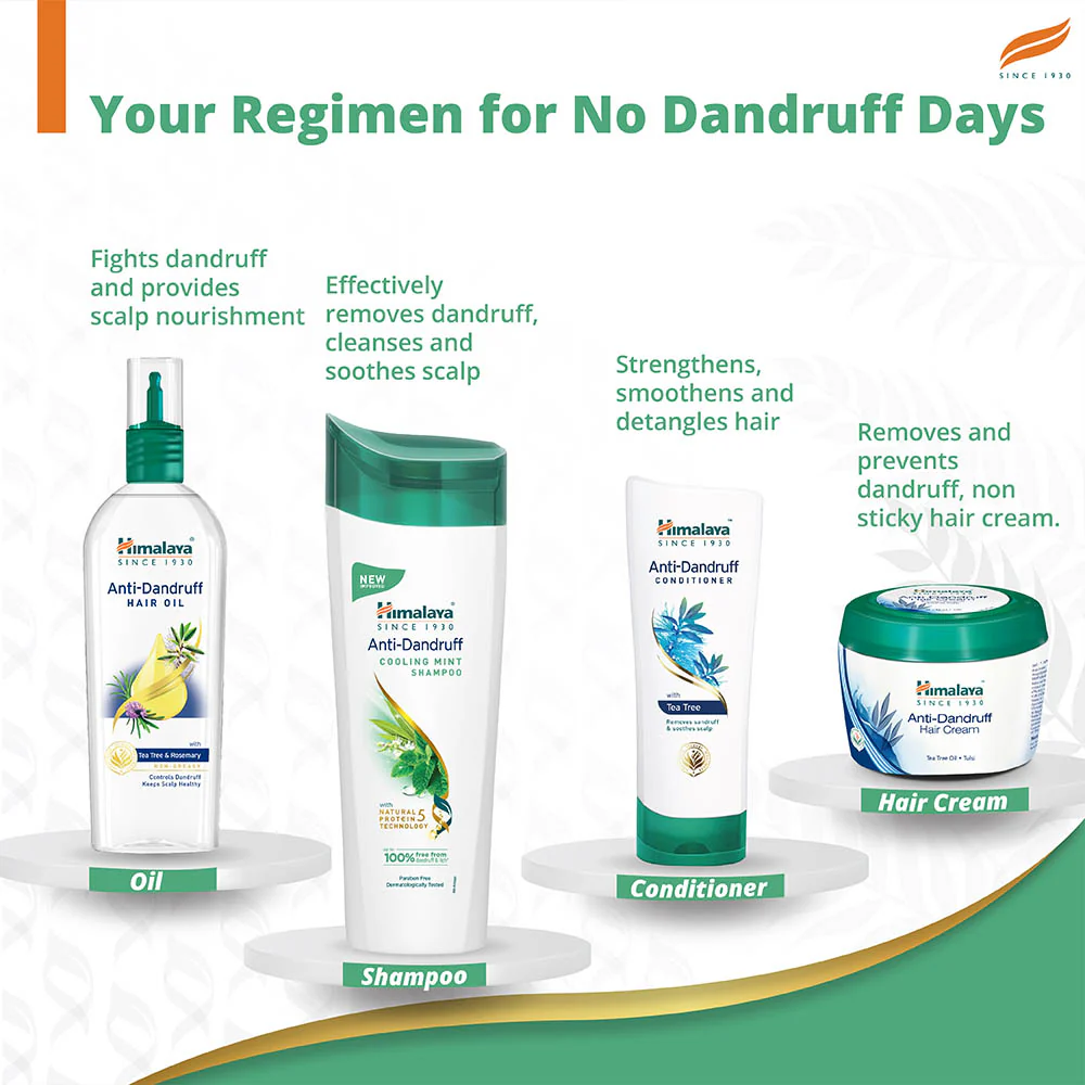 Himalaya Anti-Dandruff Cooling Mint Shampoo - Image 7
