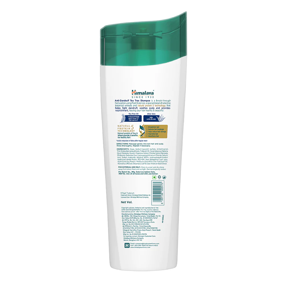Himalaya Anti-Dandruff Tea Tree Shampoo - Image 3