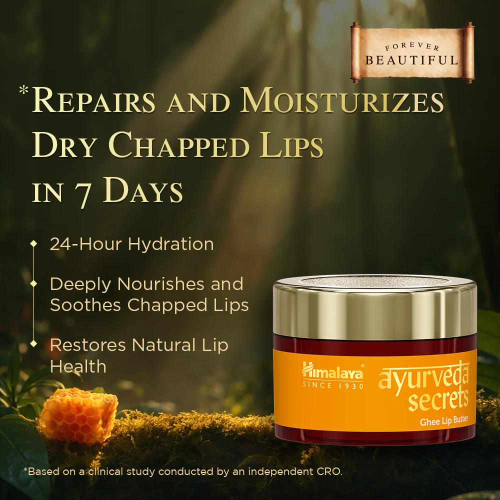 Himalaya Ayurveda Secrets Ghee Lip Butter - Image 3