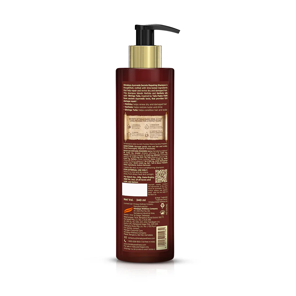 Himalaya Ayurveda Secrets Repairing Shampoo - Image 3