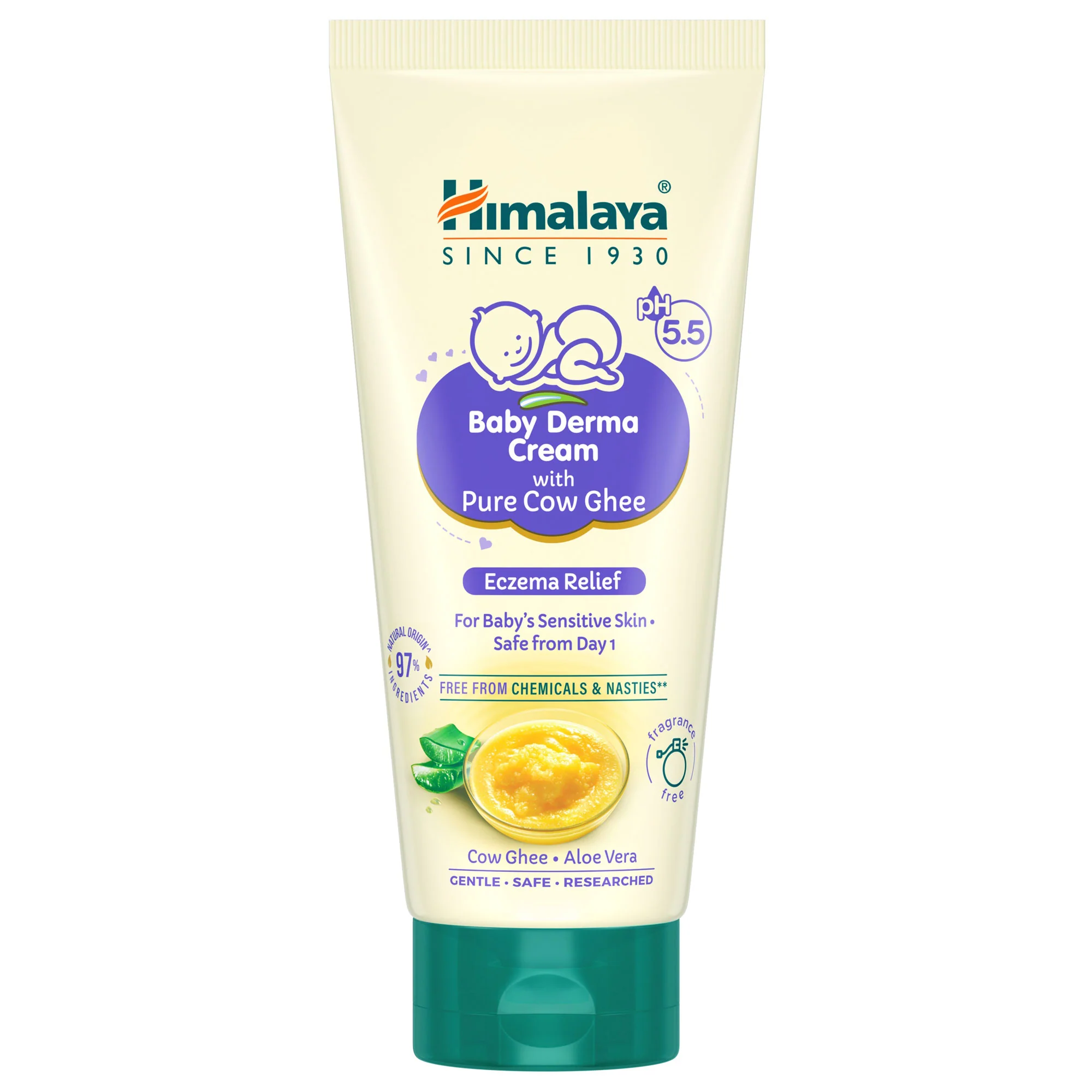 Himalaya Baby Derma Cream with Pure Cow Ghee - Image 3