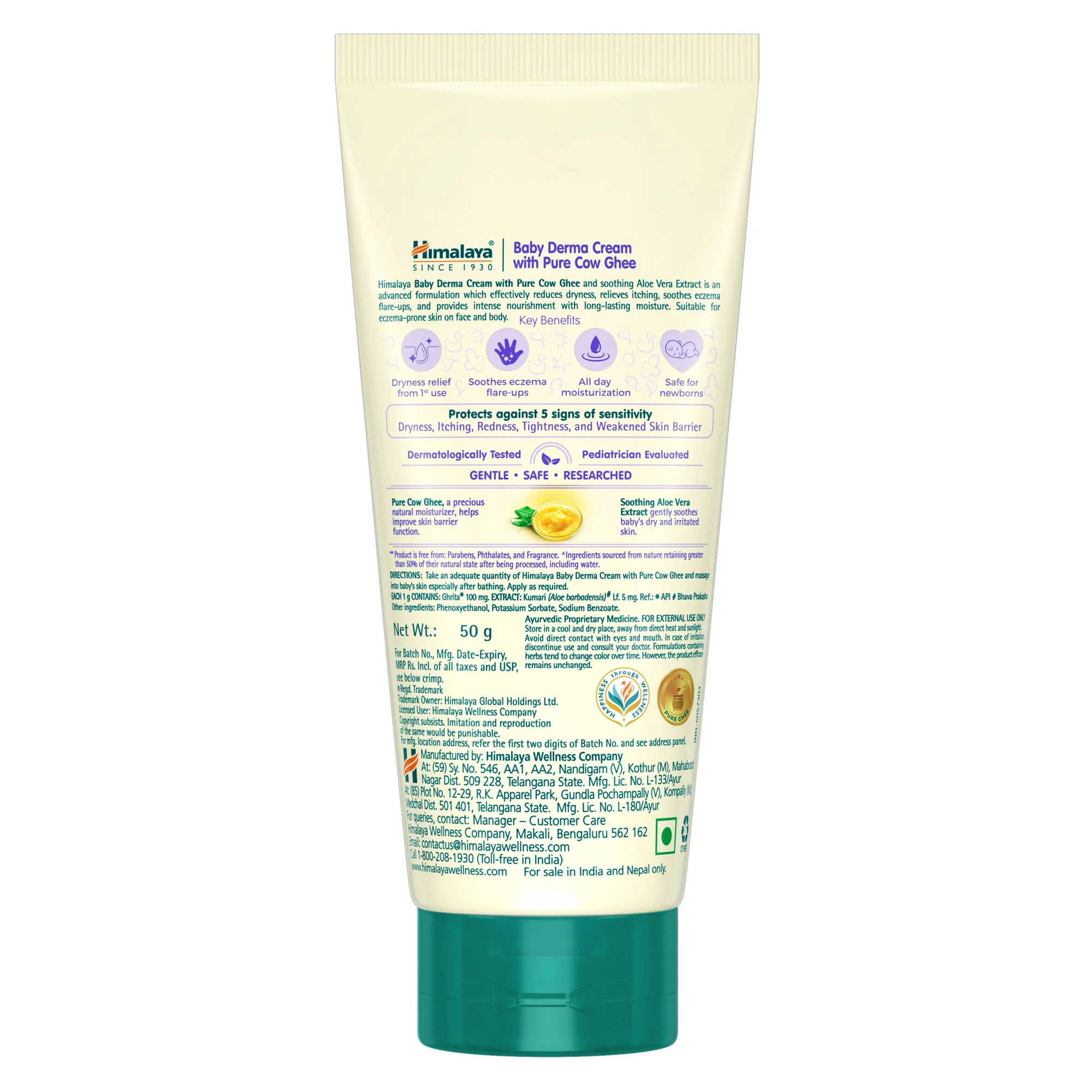 Himalaya Baby Derma Cream with Pure Cow Ghee - Image 4
