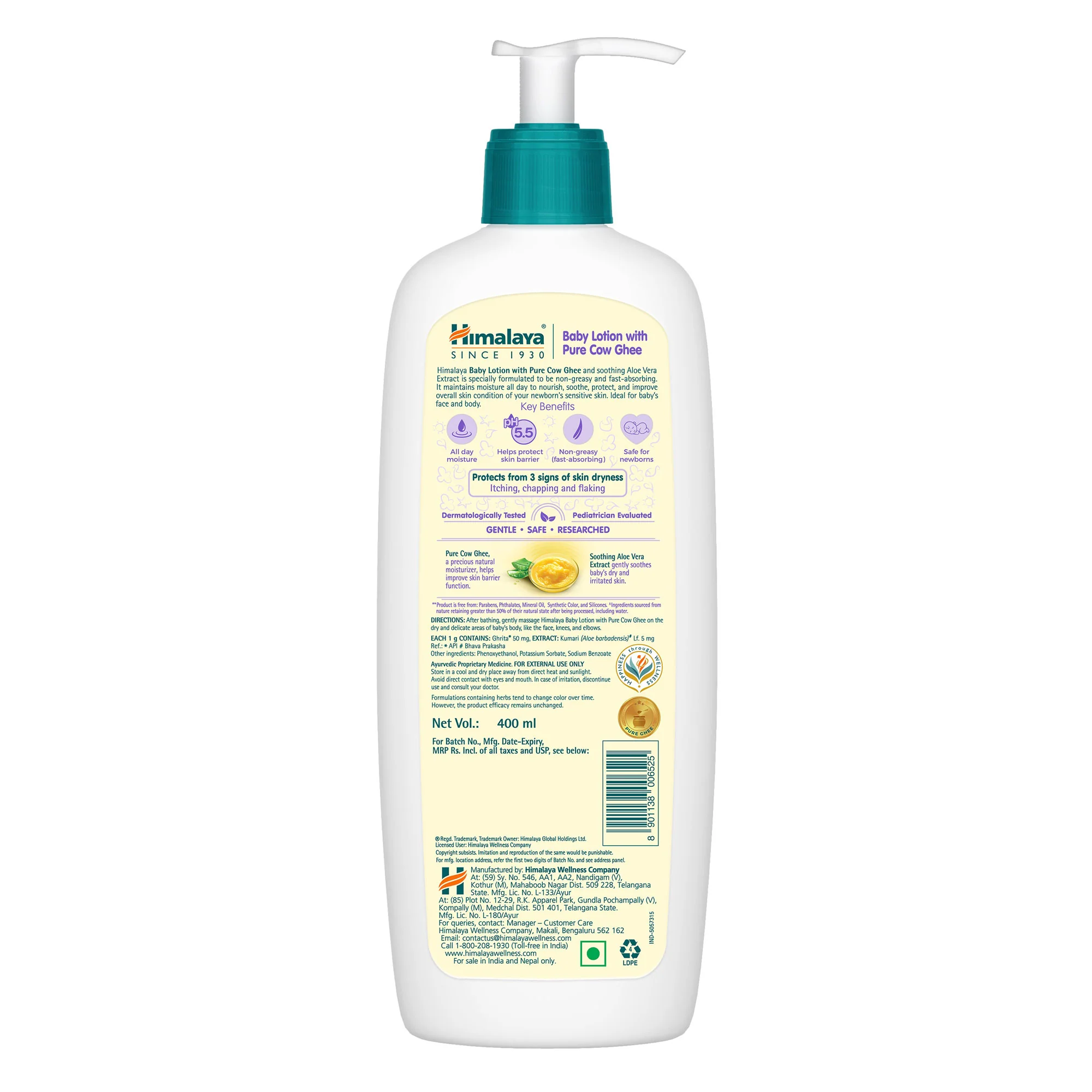 Himalaya Baby Lotion with Pure Cow Ghee - Image 4