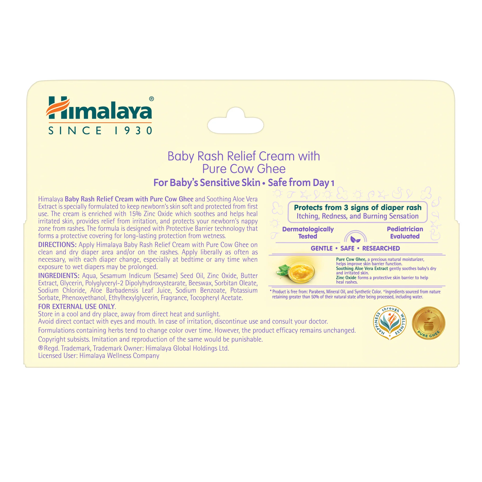 Himalaya Baby Rash Relief Cream with Pure Cow Ghee - Image 6