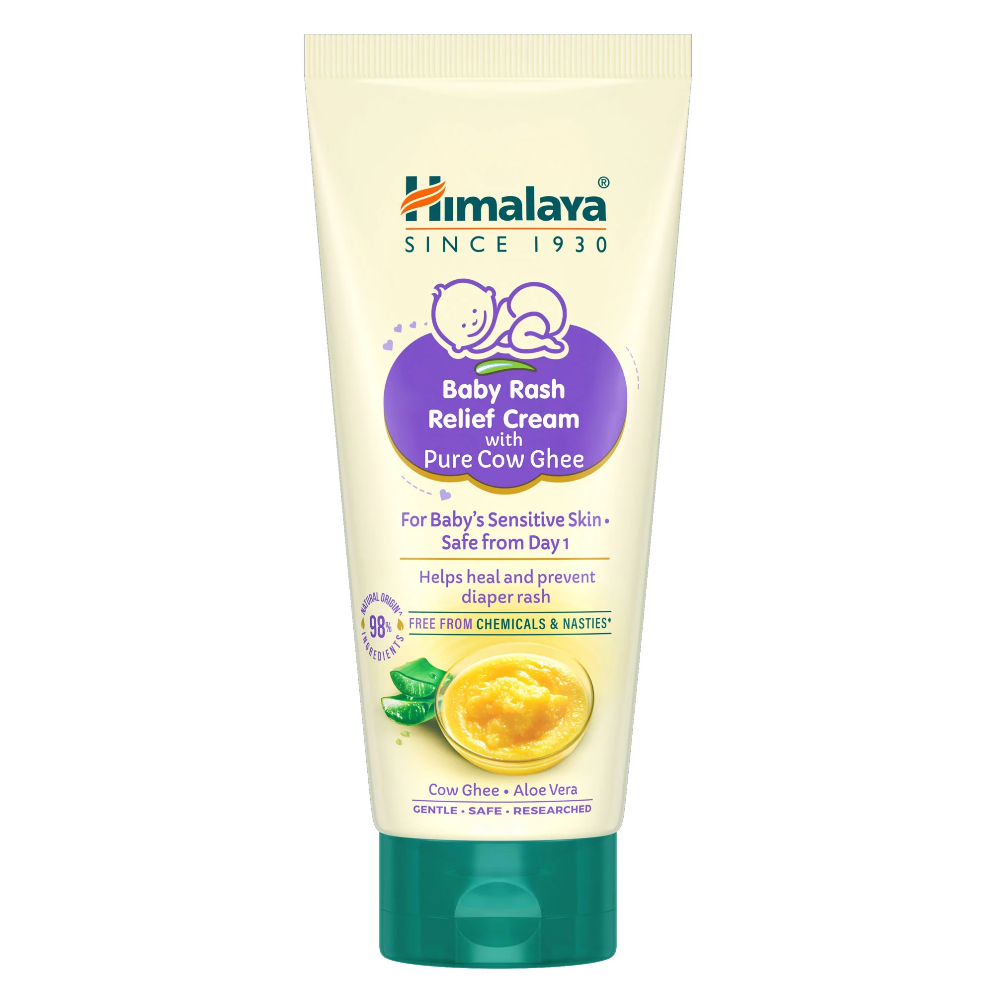 Himalaya Baby Rash Relief Cream with Pure Cow Ghee - Image 8