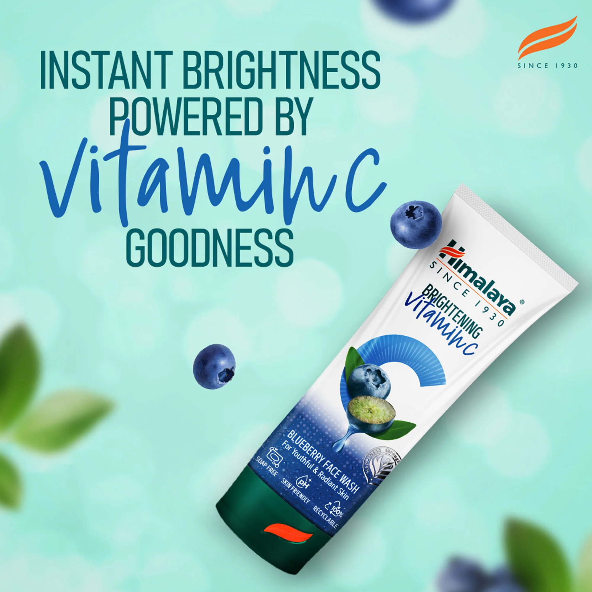 Himalaya Brightening Vitamin C Blueberry Face Wash - Image 4