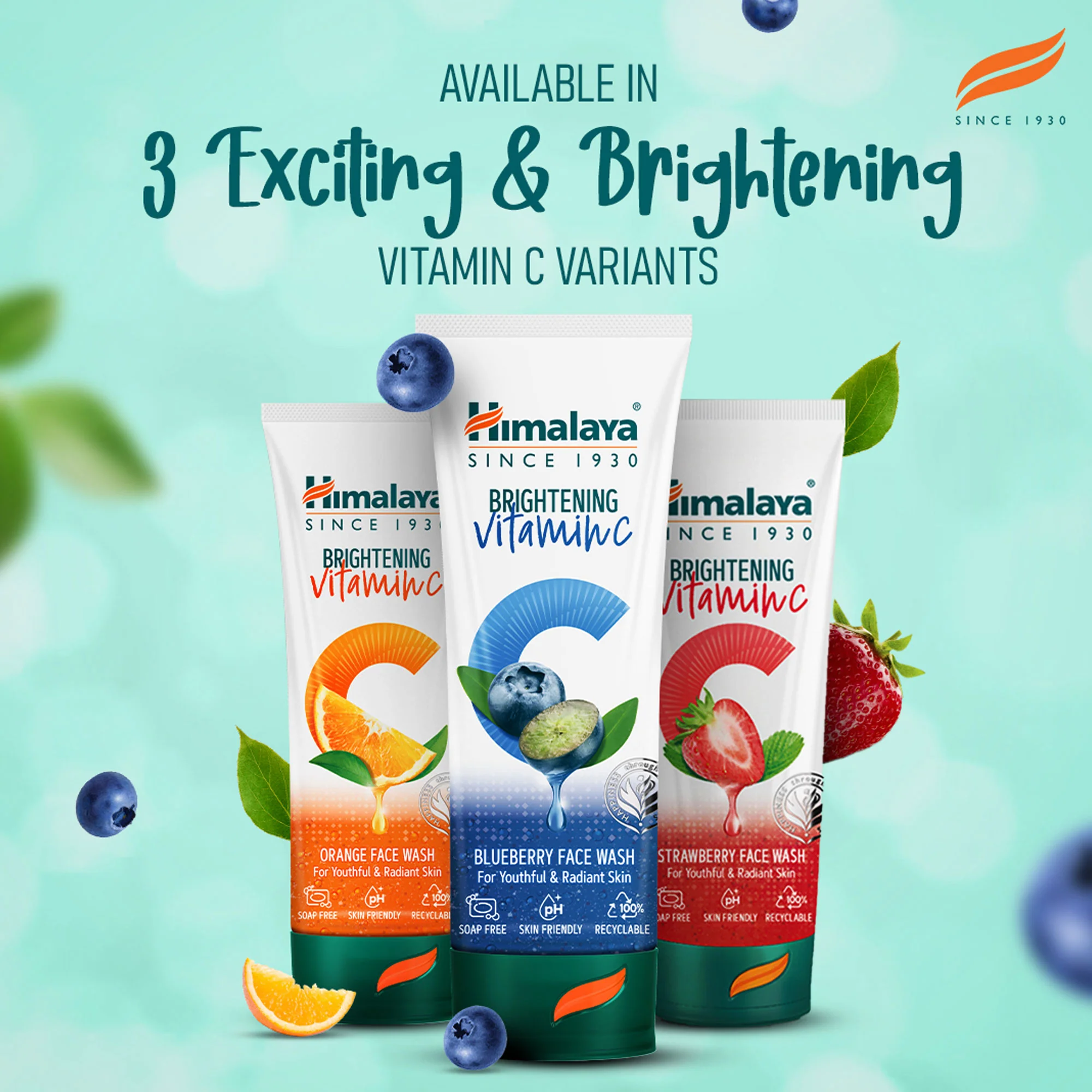 Himalaya Brightening Vitamin C Blueberry Face Wash - Image 7