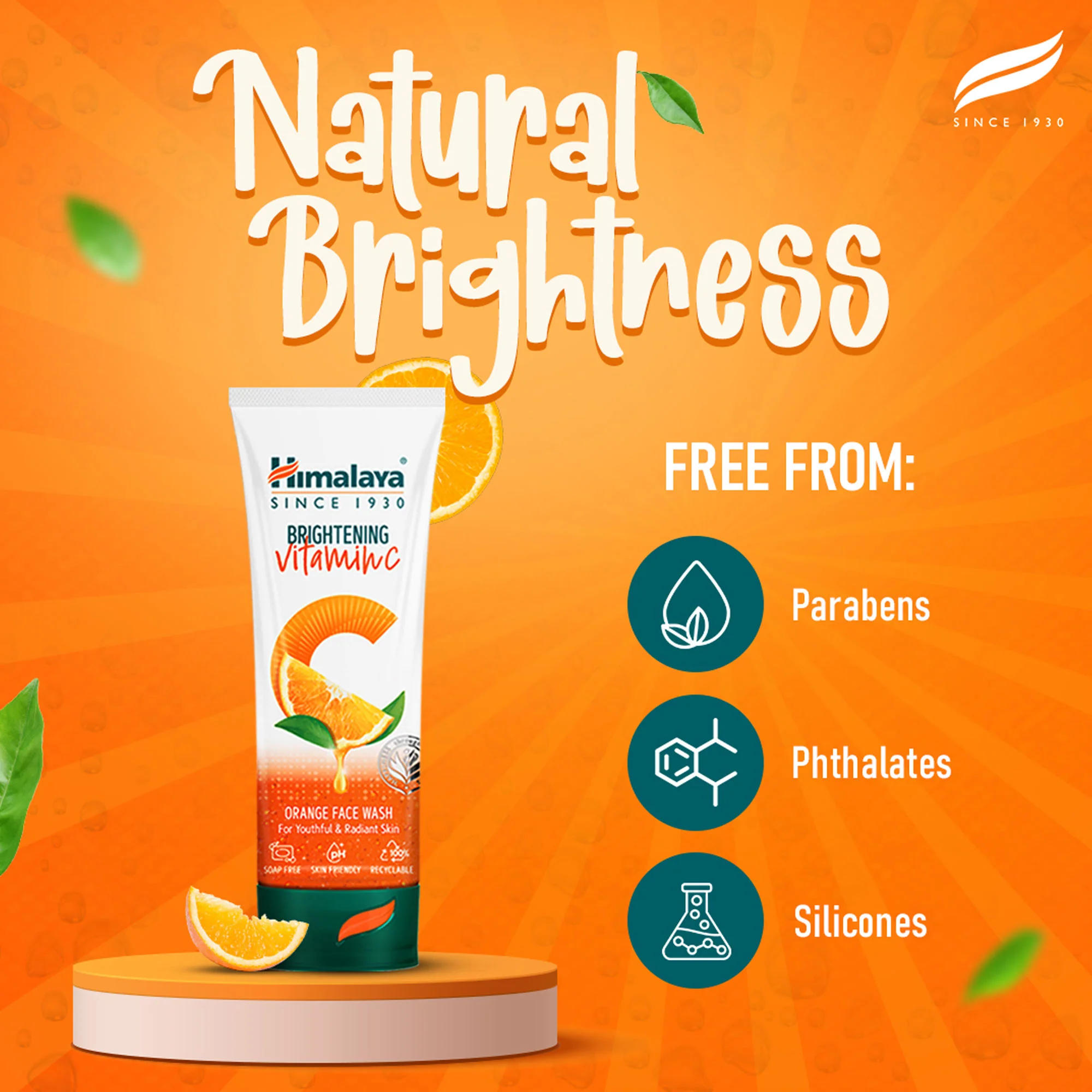 Himalaya Brightening Vitamin C Orange Face Wash - Image 6