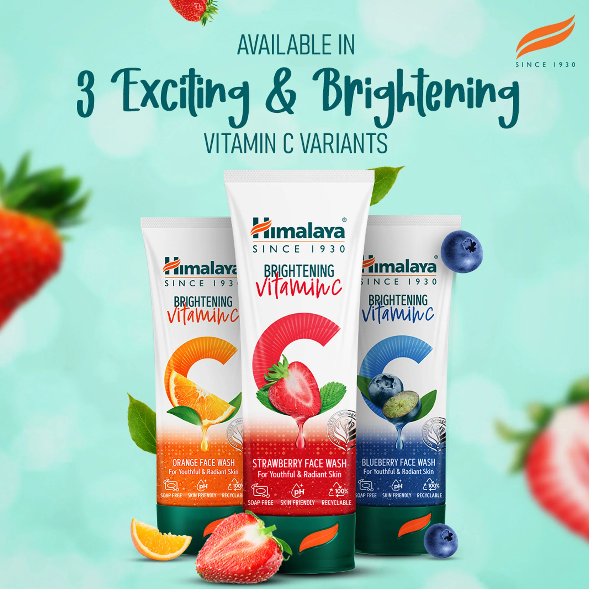 Himalaya Brightening Vitamin C Strawberry Face Wash - Image 7