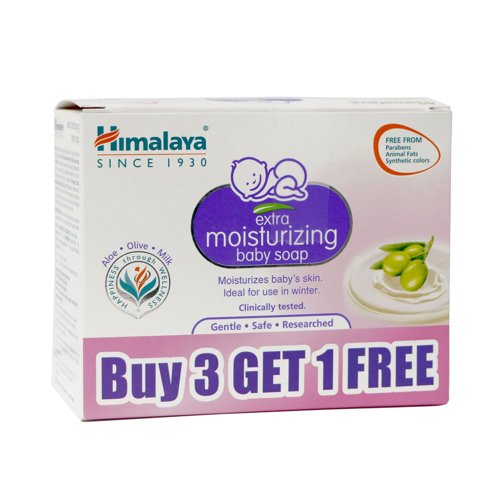 Himalaya Extra Moisturizing Baby Soap - Image 4