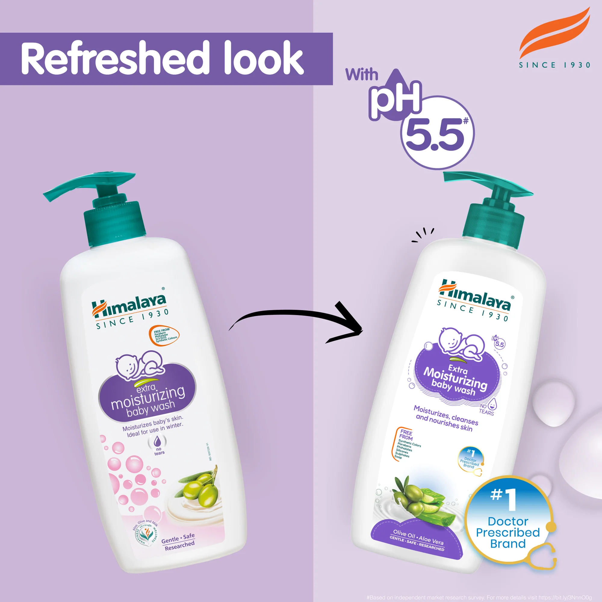 Himalaya Extra Moisturizing Baby Wash - Image 4