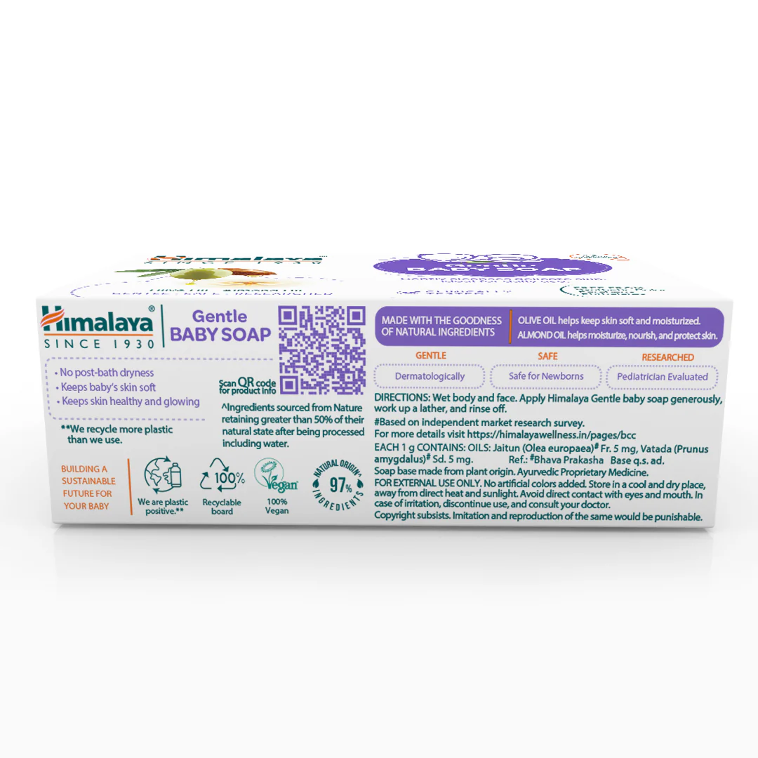 Himalaya Gentle Baby Soap - Image 3