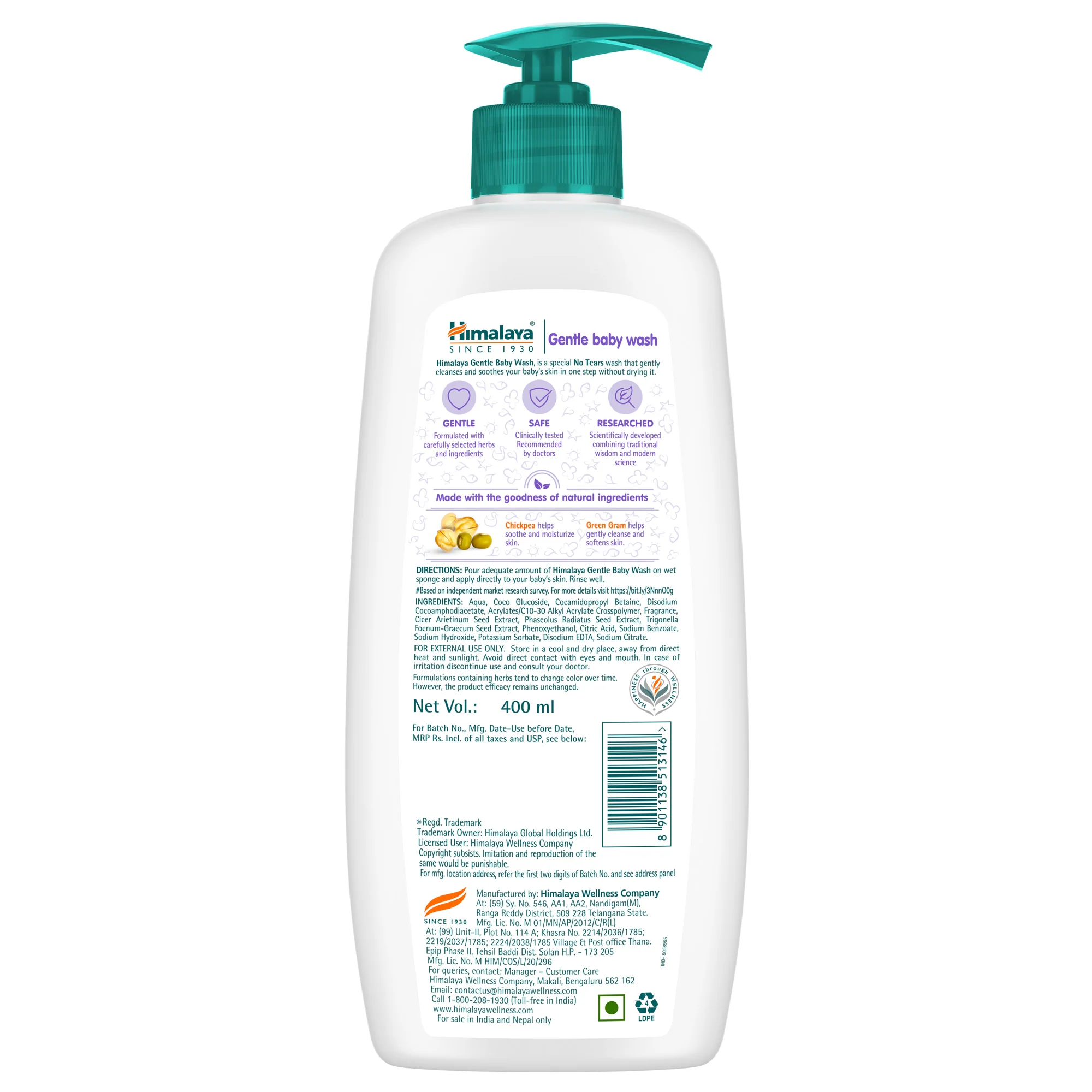 Himalaya Gentle Baby Wash - Image 7