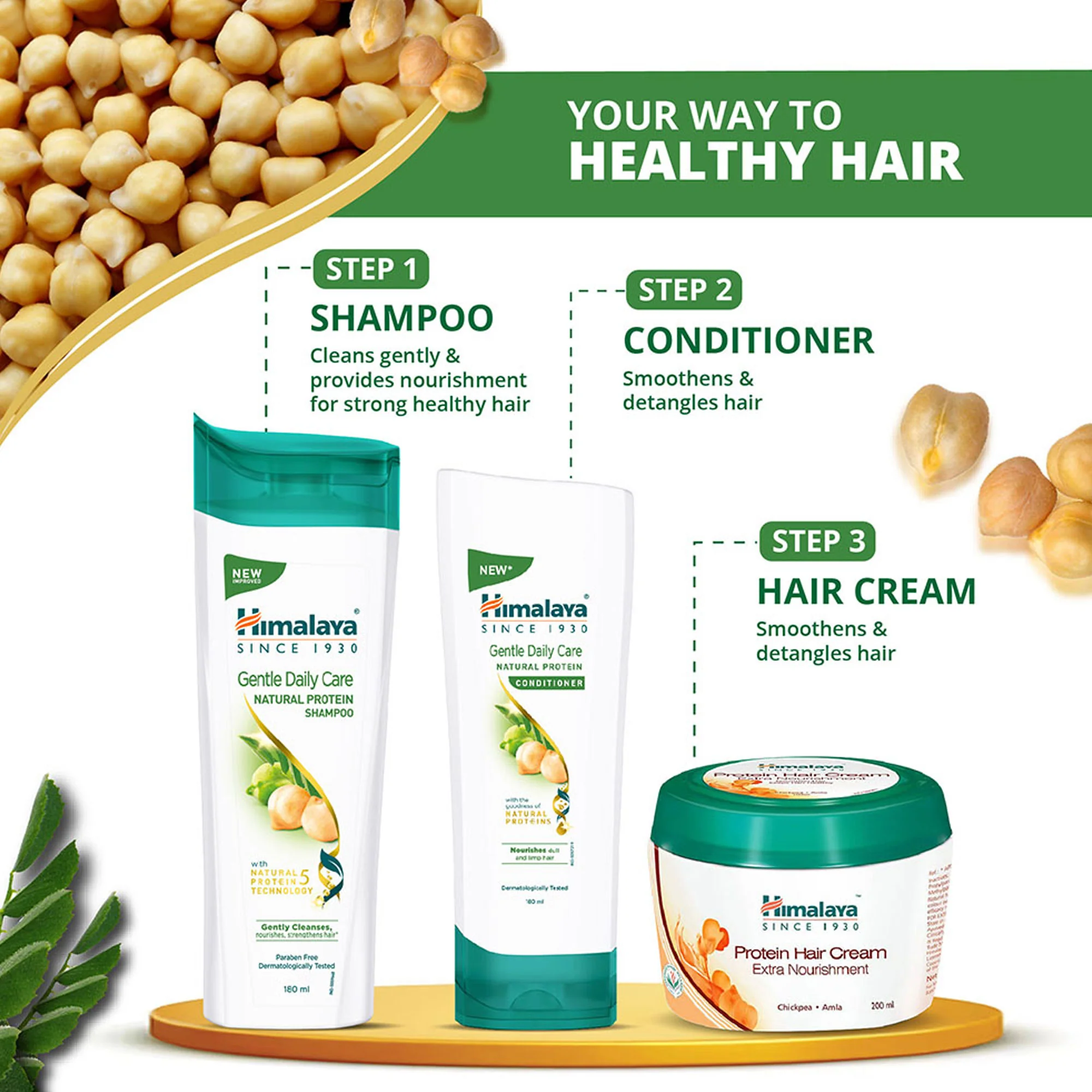 Himalaya Gentle Daily Care Natural Protein Conditioner - Image 15