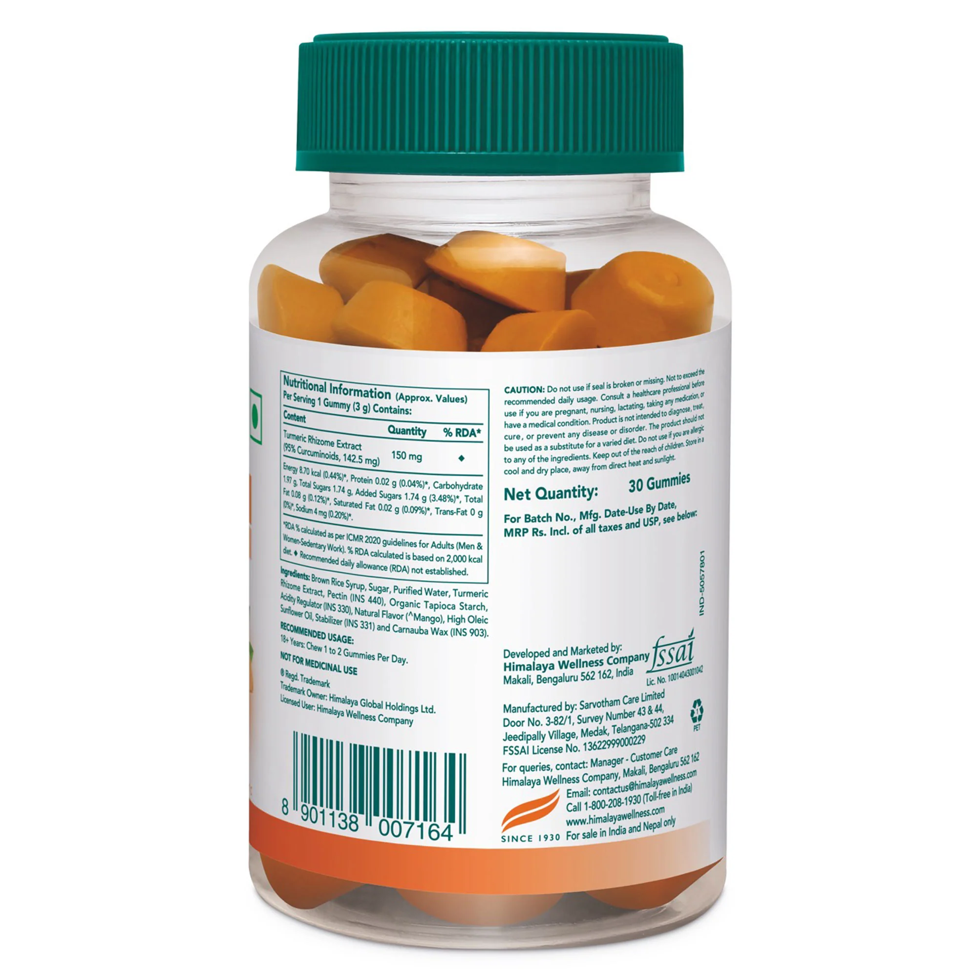 Himalaya Healthy Turmeric Gummies - Image 2