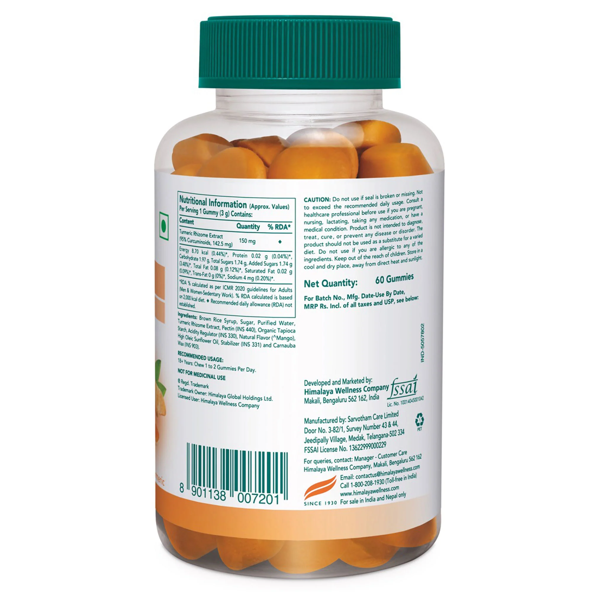 Himalaya Healthy Turmeric Gummies - Image 9