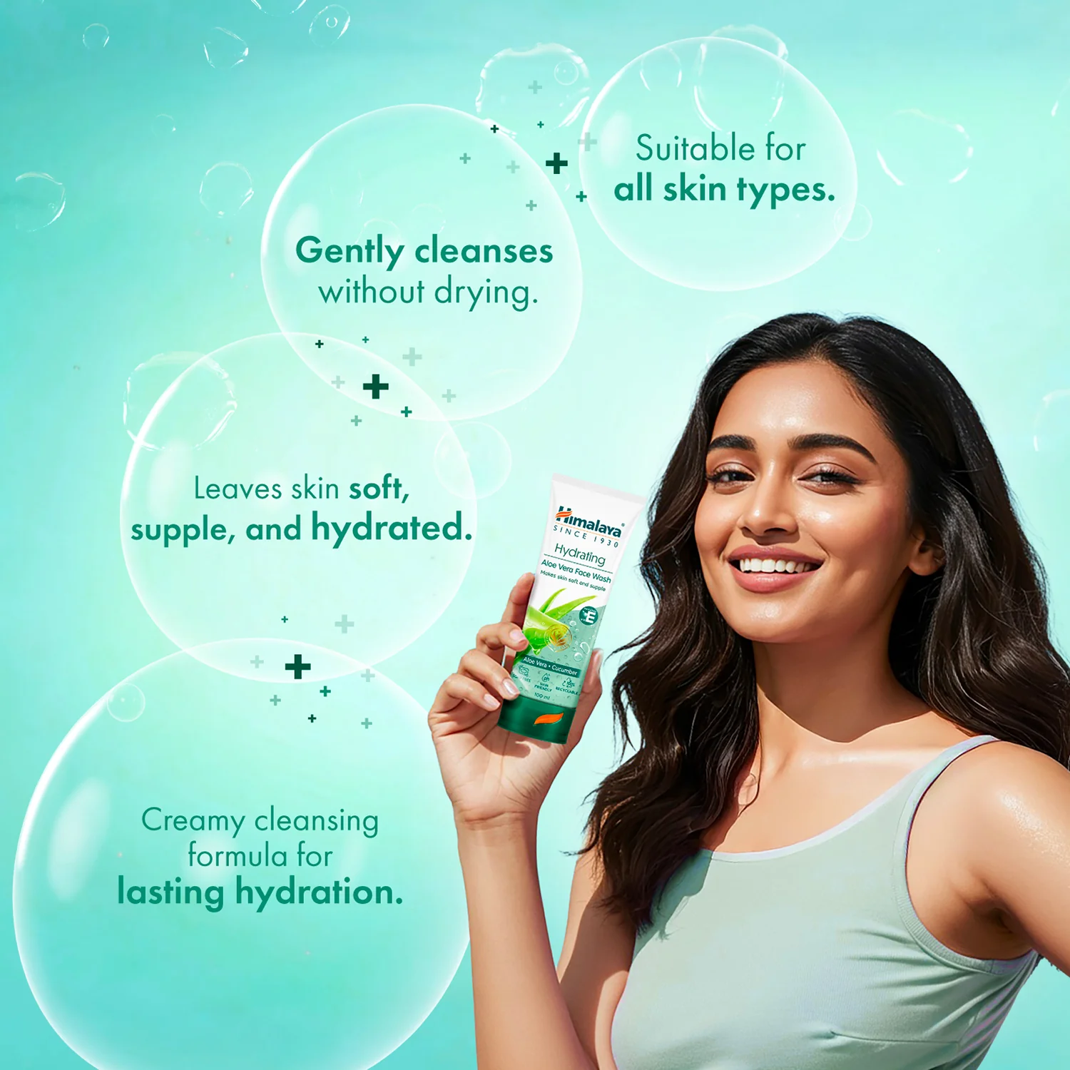 Himalaya Hydrating Aloe Vera Face Wash - Image 4