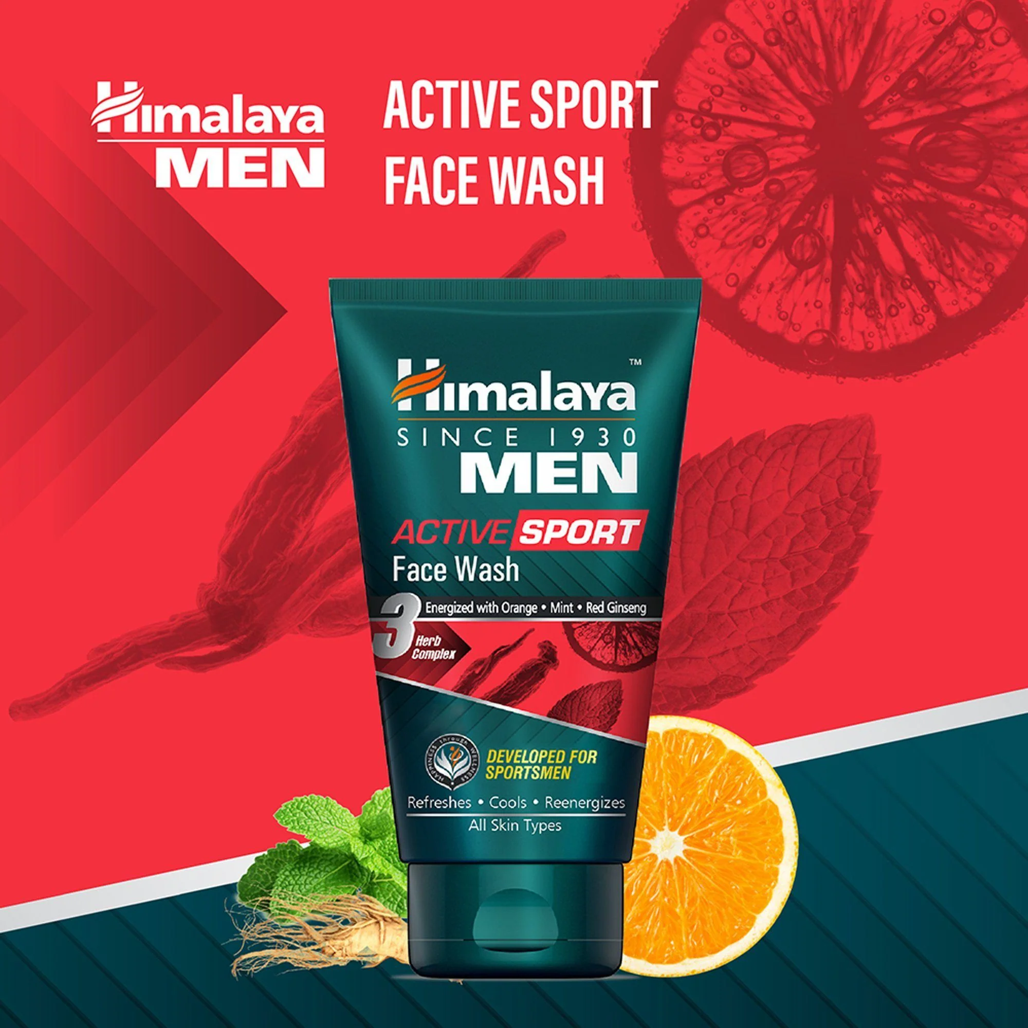 Himalaya Men Active Sport Face Wash - Image 3