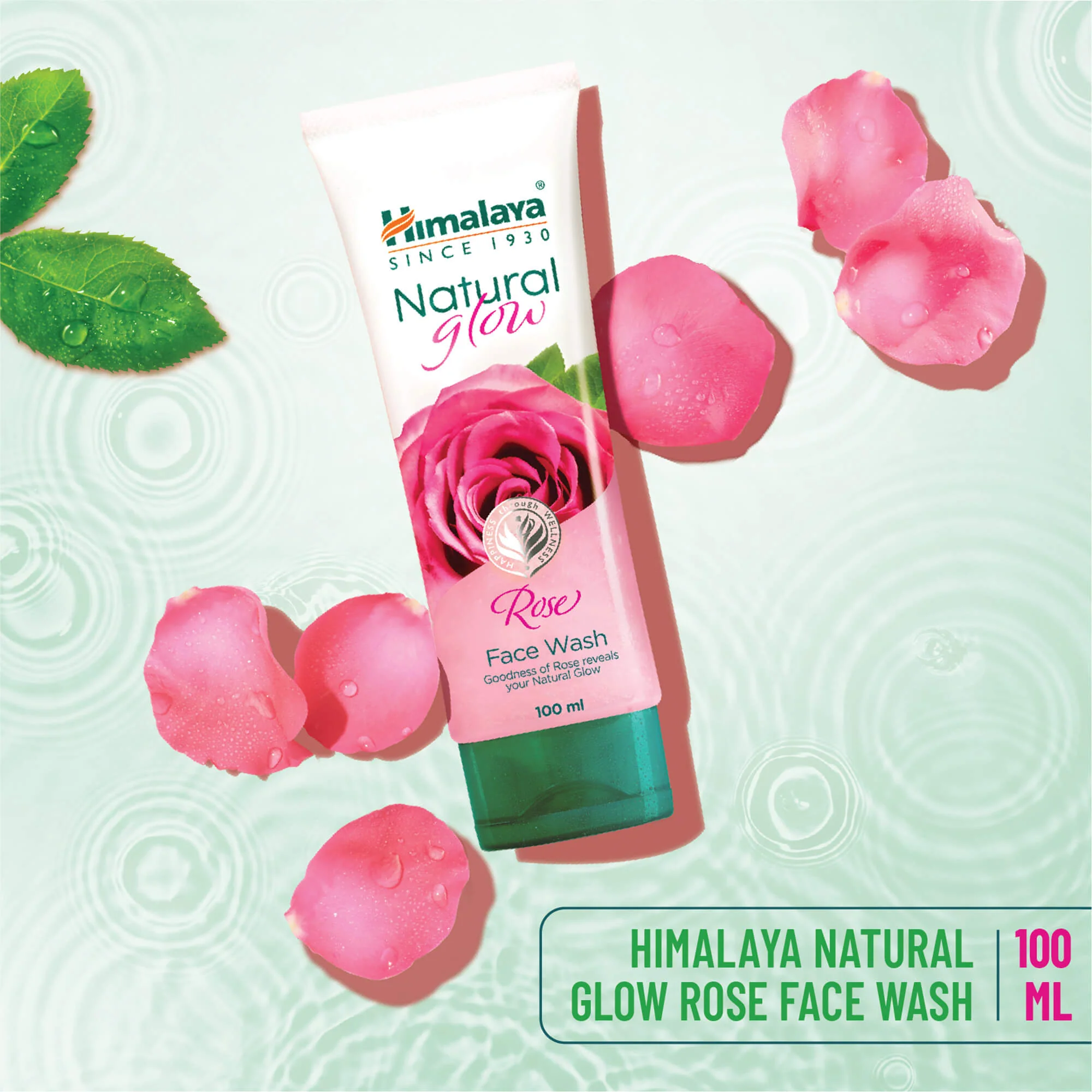Himalaya Natural Glow Rose Face Wash - Image 3