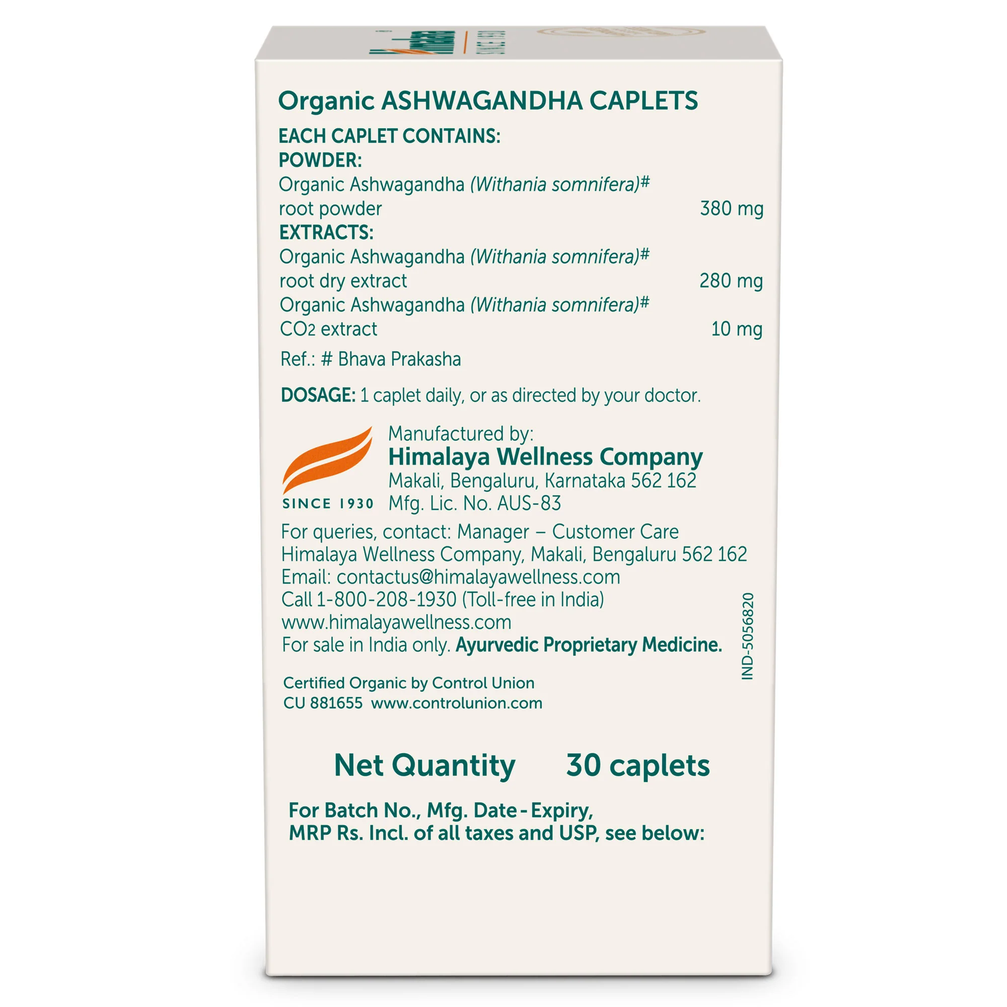 Himalaya Organic Ashwagandha - Image 6