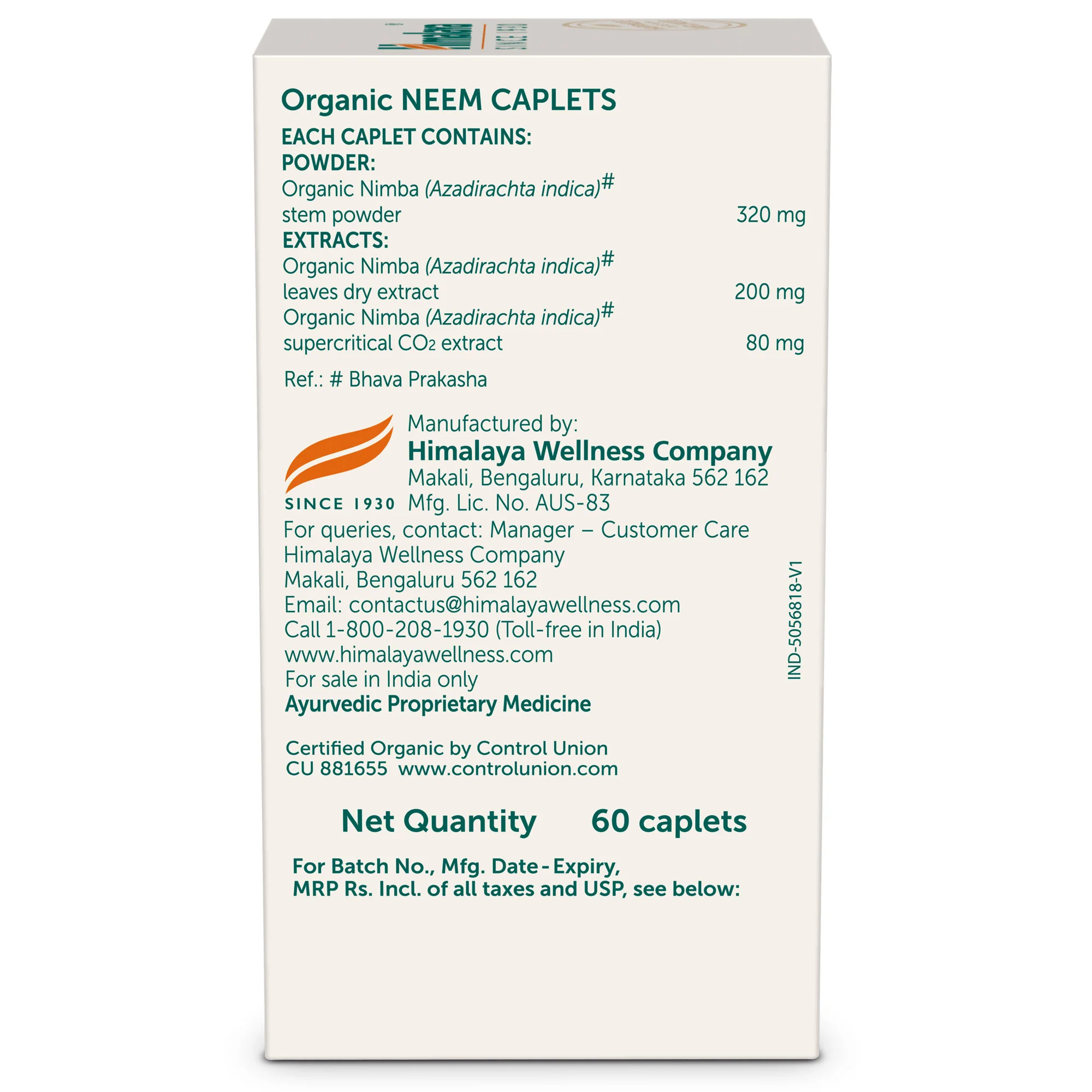 Himalaya Organic Neem - Image 2