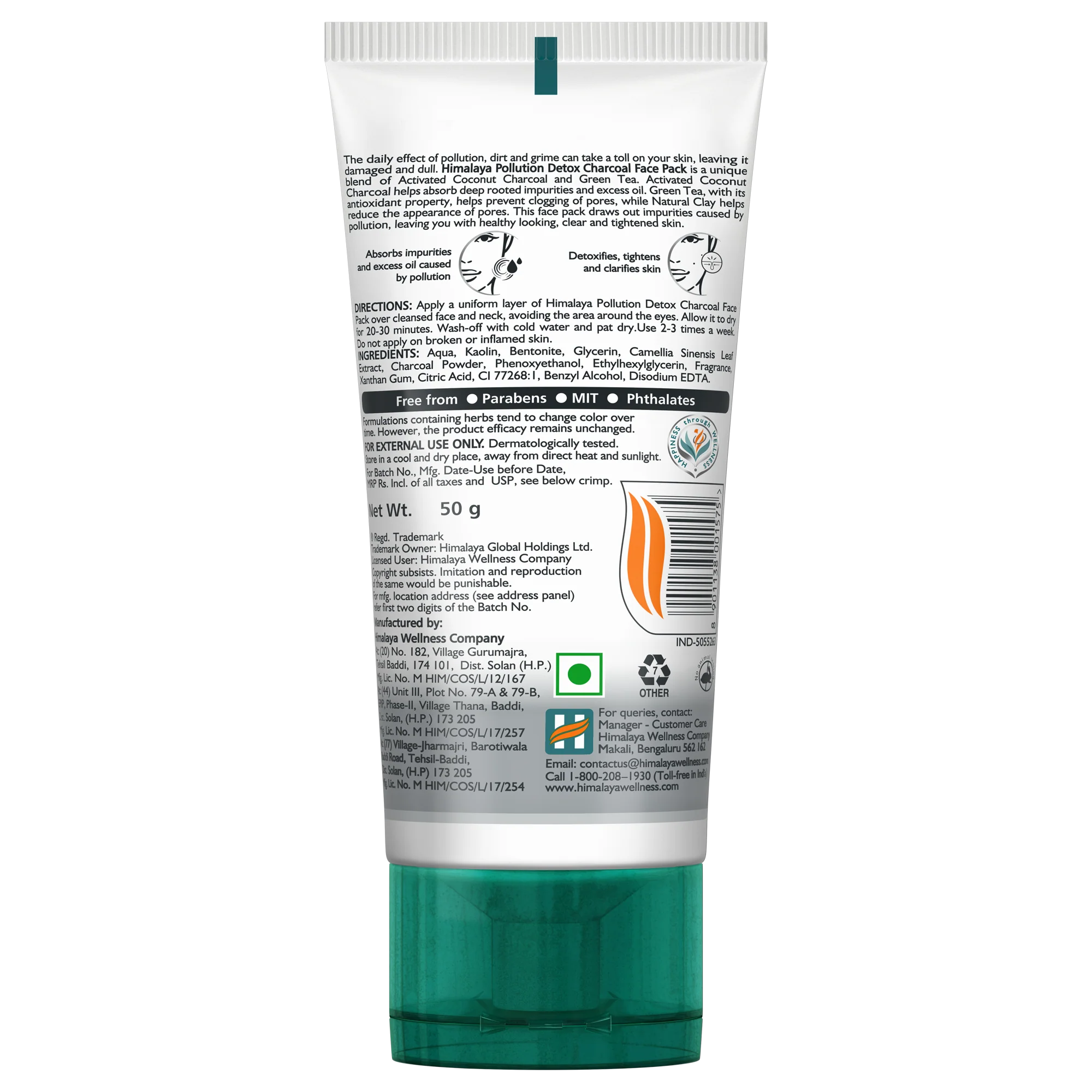 Himalaya Pollution Detox Charcoal Face Pack - Image 5