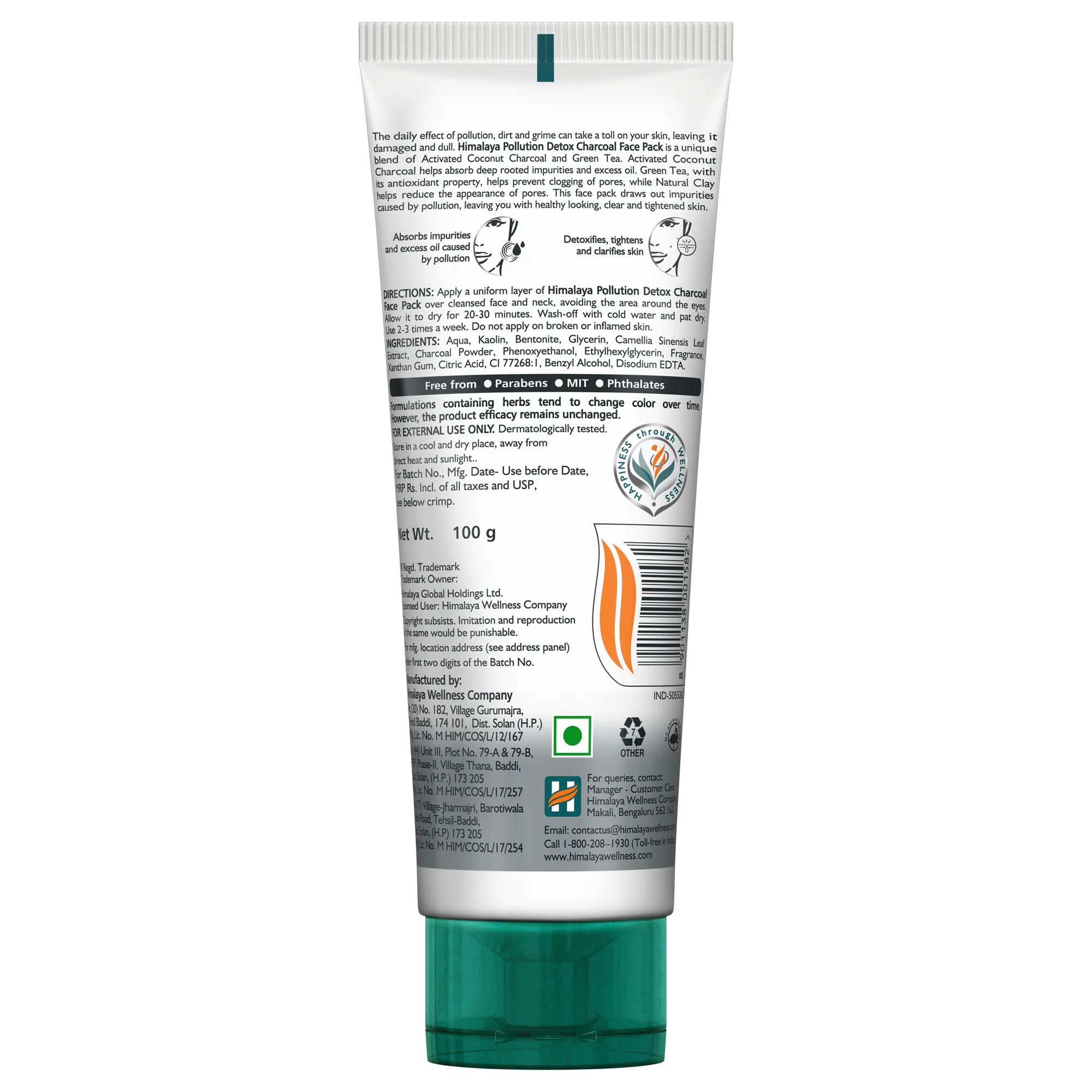 Himalaya Pollution Detox Charcoal Face Pack - Image 7