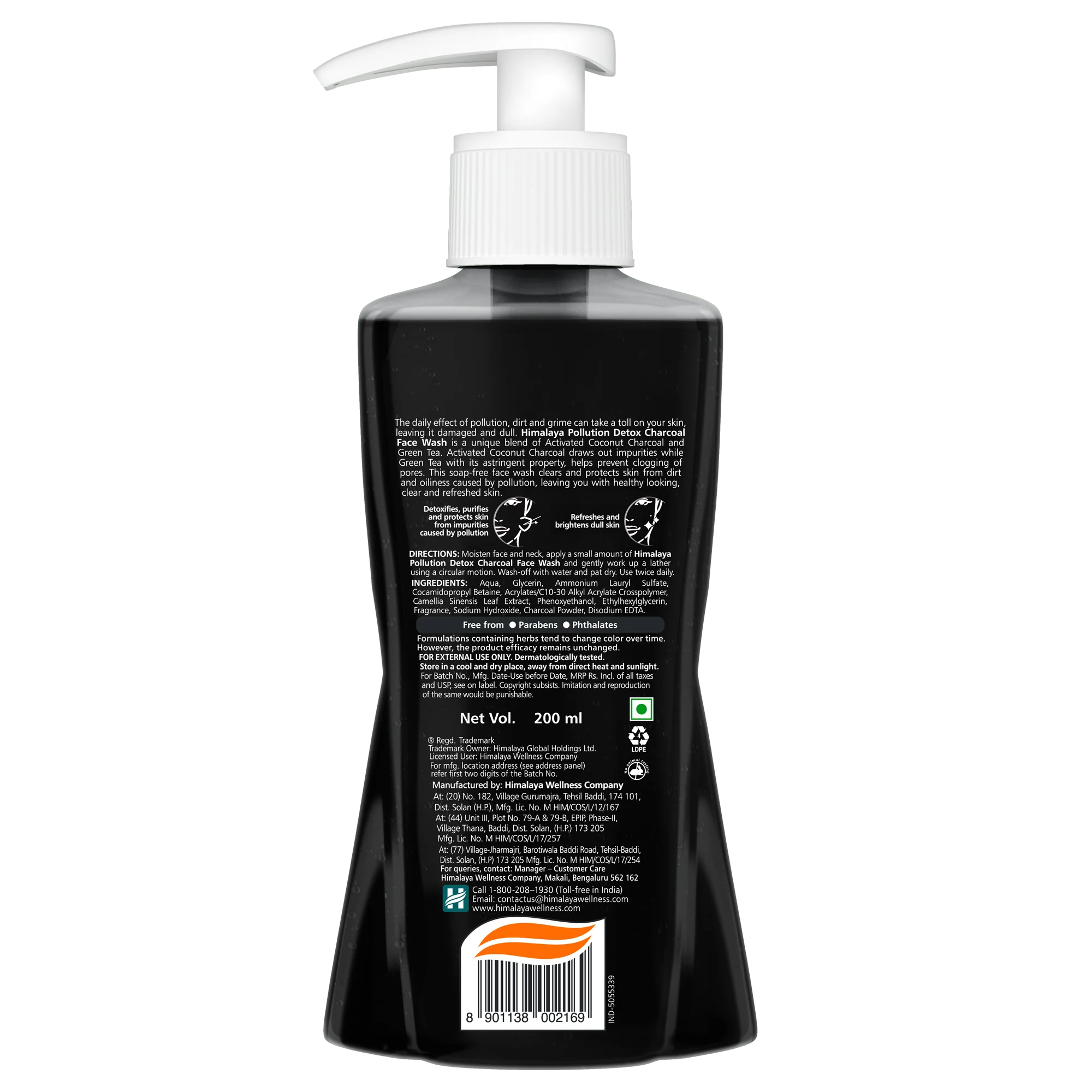 Himalaya Pollution Detox Charcoal Face Wash - Image 11