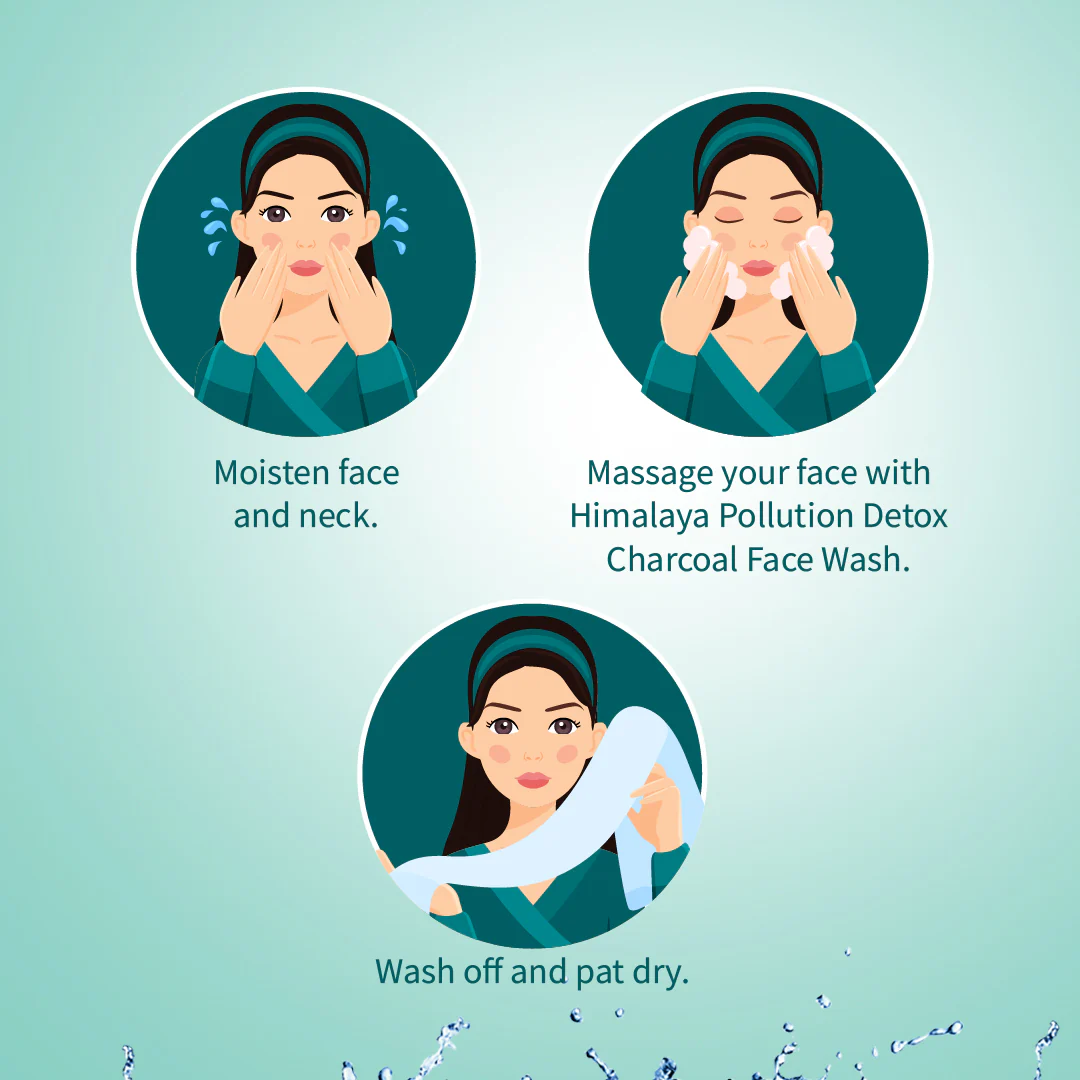 Himalaya Pollution Detox Charcoal Face Wash - Image 5