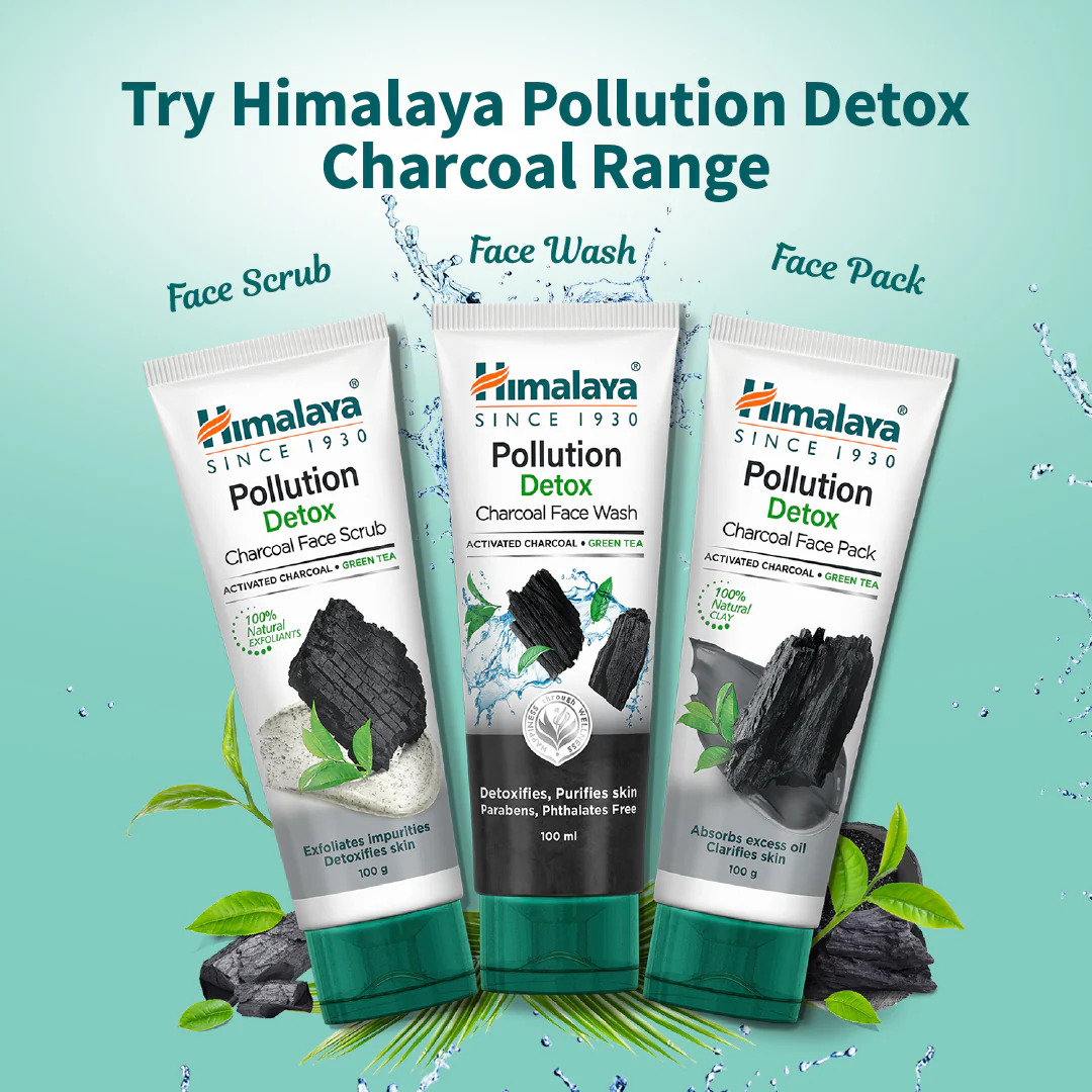 Himalaya Pollution Detox Charcoal Face Wash - Image 6