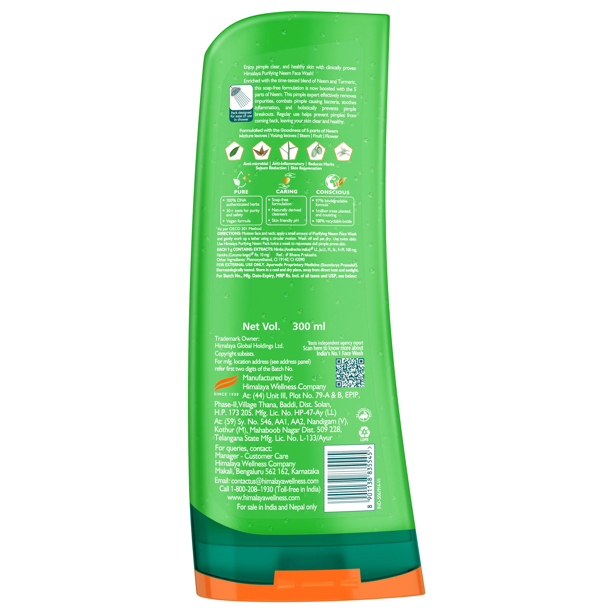 Himalaya Purifying Neem Face Wash - Image 15