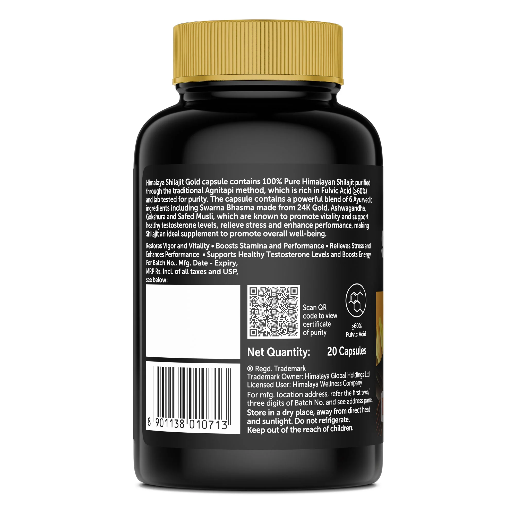 Himalaya Shilajit Gold Capsules - Image 3