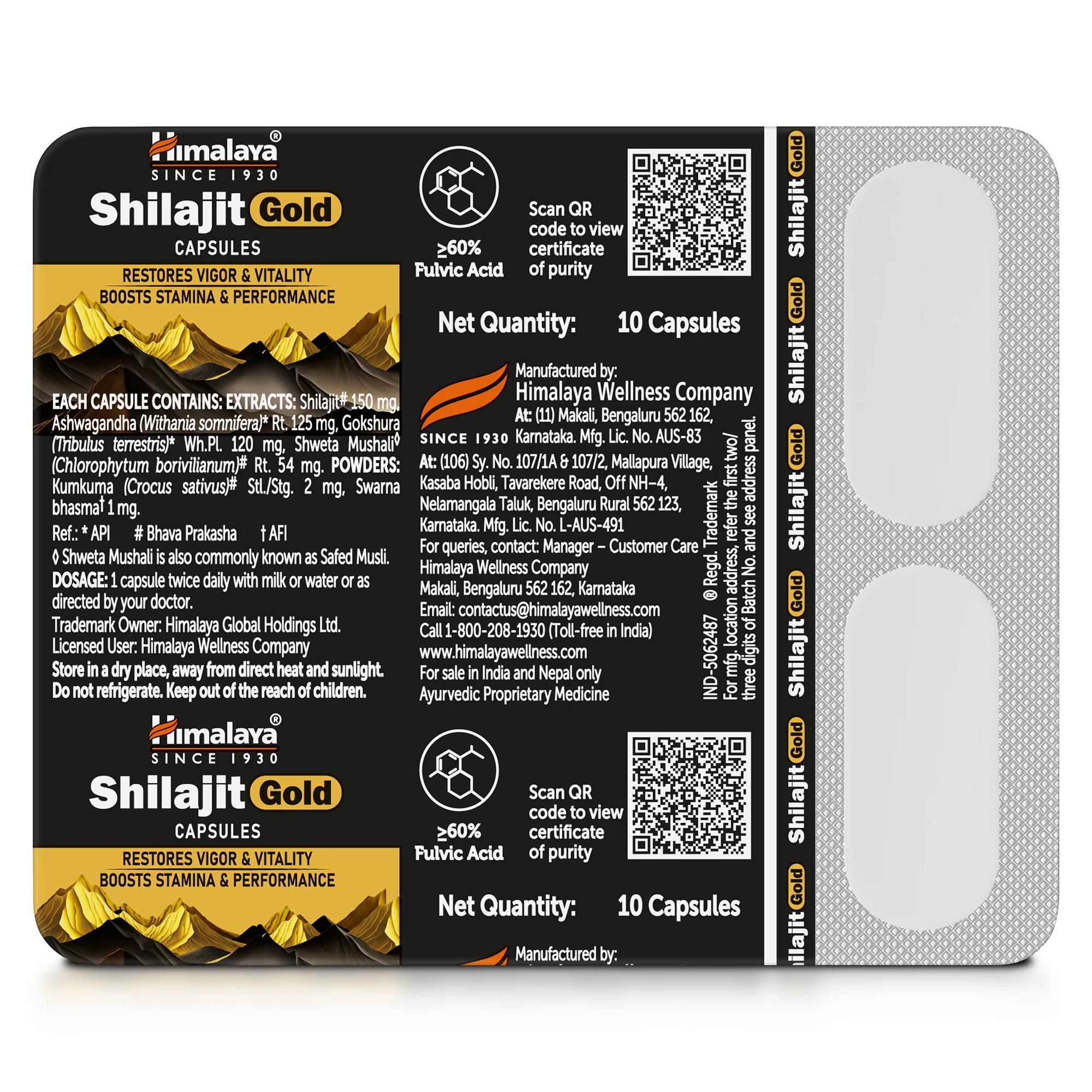Himalaya Shilajit Gold Capsules - Image 8