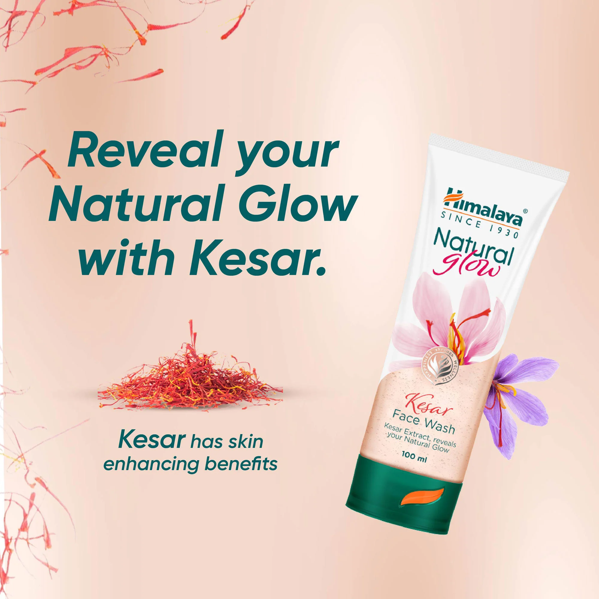 Natural Glow Kesar Face Wash - Image 3