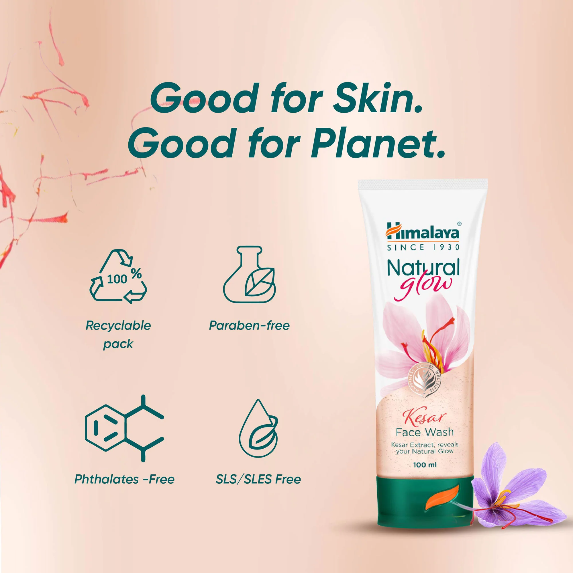 Natural Glow Kesar Face Wash - Image 5