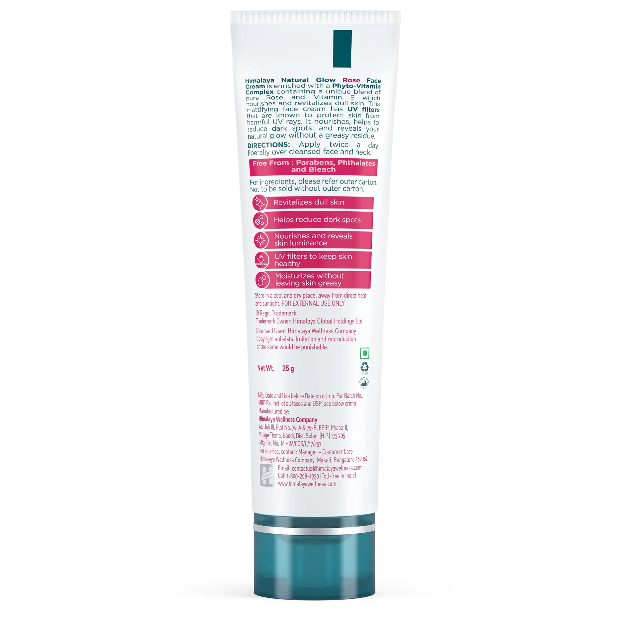 Natural Glow Rose Face Cream - Image 4