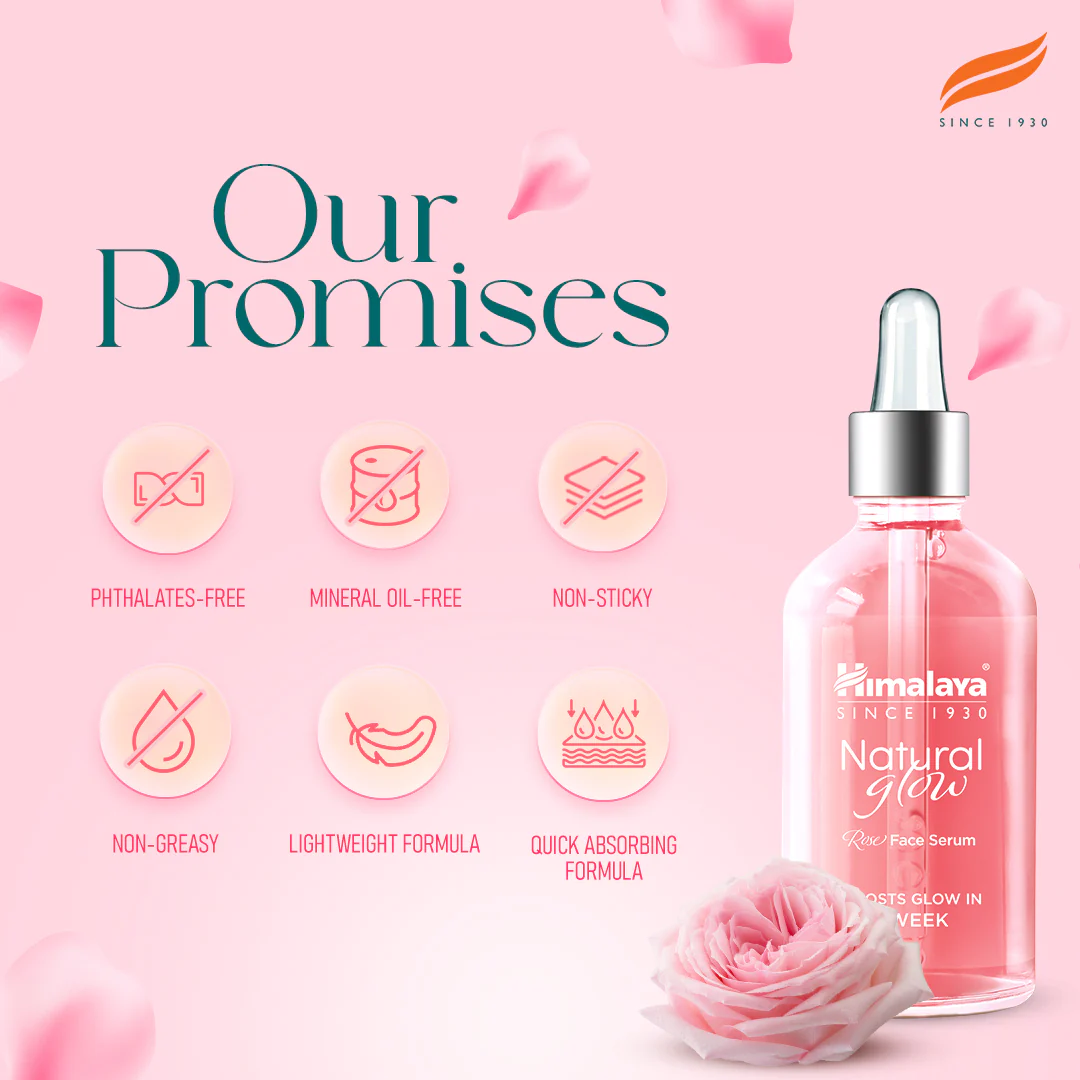 Natural Glow Rose Face Serum - Image 5