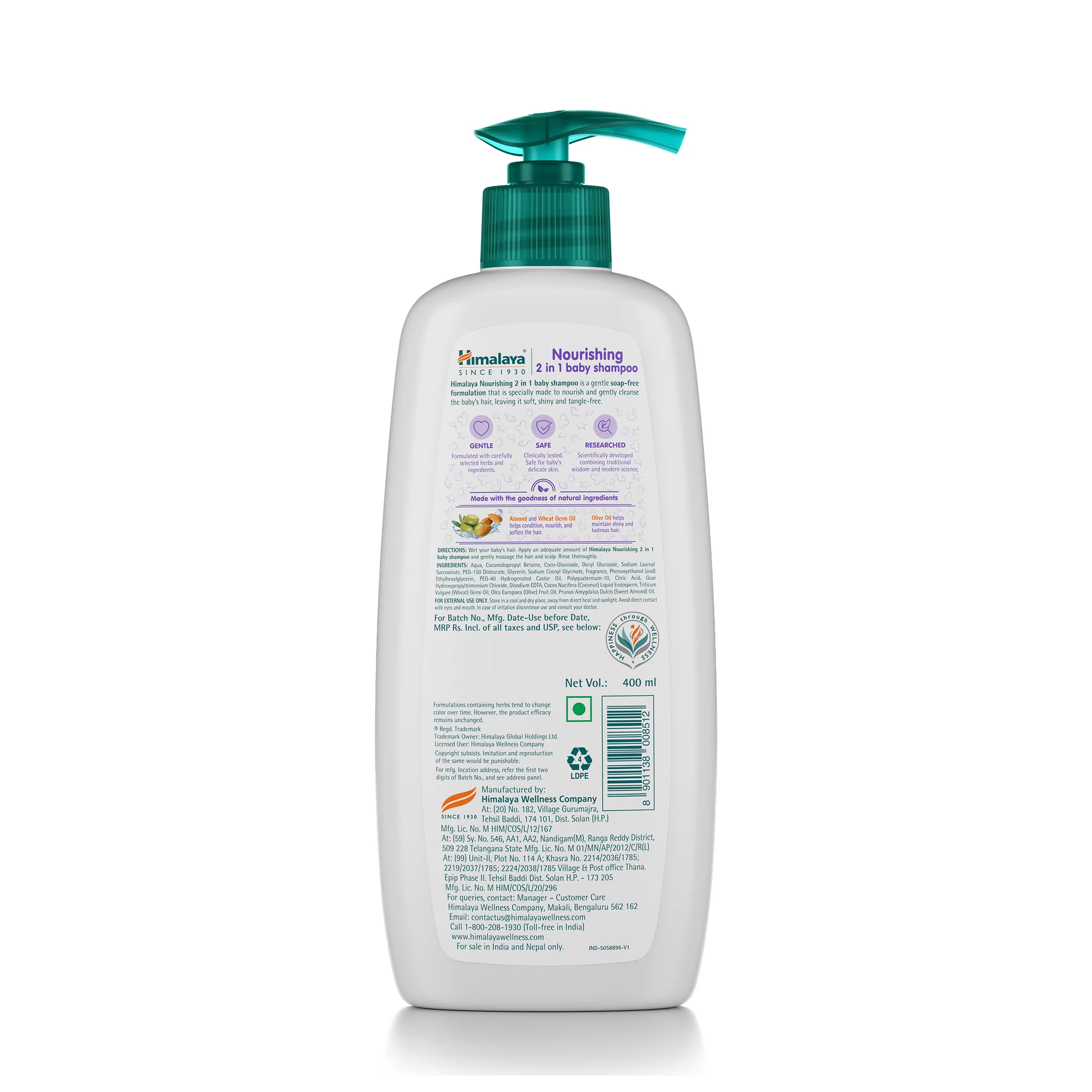 Nourishing 2 in 1 Baby Shampoo - Image 2